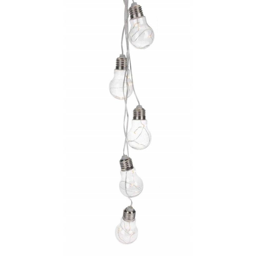 Seasonals LED-Lichterkette LED Glühbirnen Lichterkette 5er günstig online kaufen