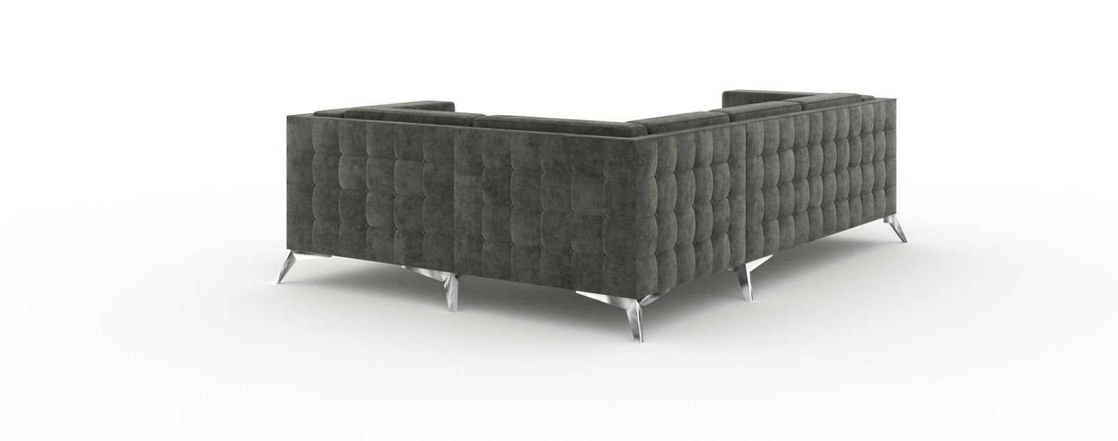 in Luxus Möbel Design Ecksofa Made L-Form Europe JVmoebel Neu, Polster Ecksofa Chesterfield