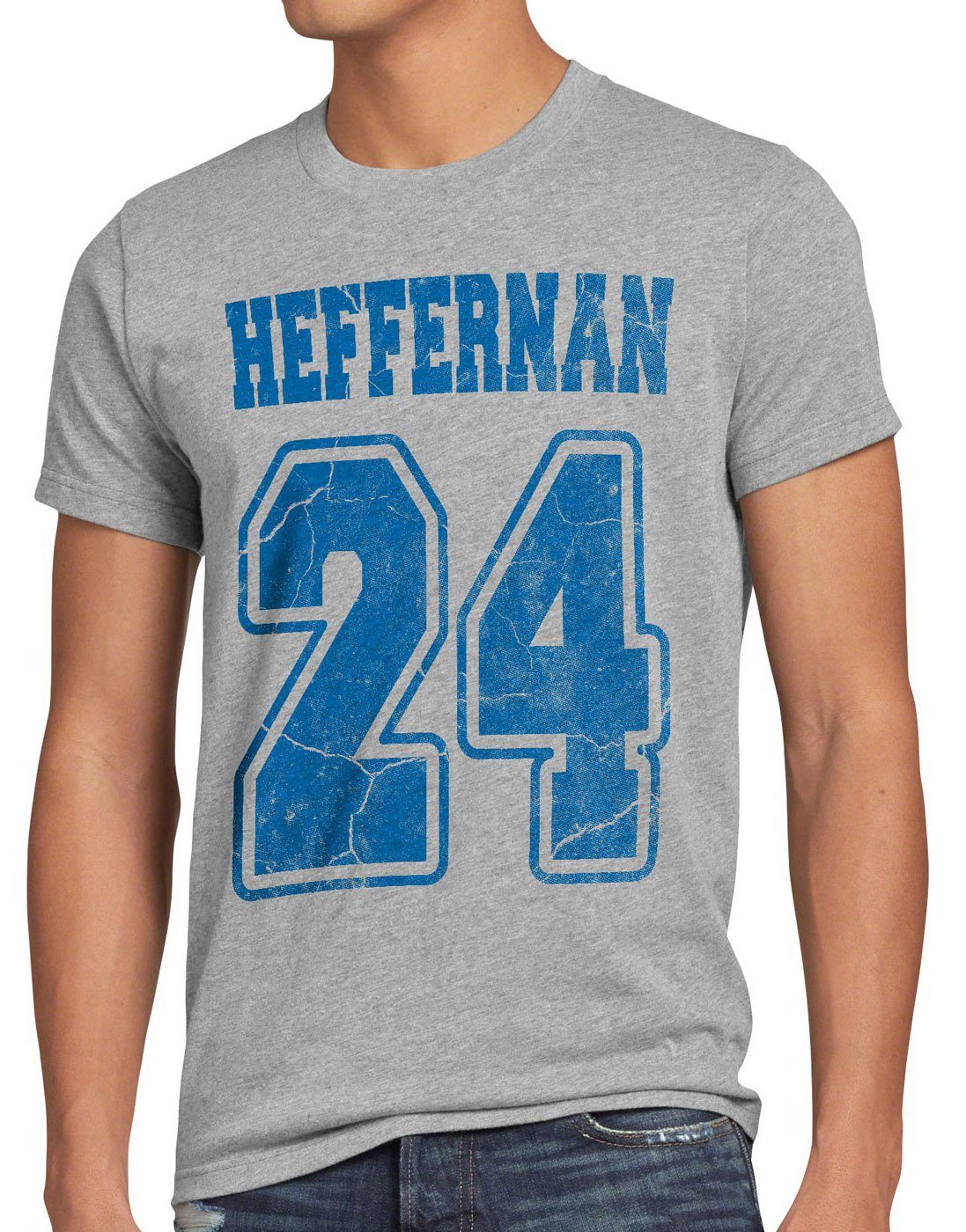 the Print-Shirt 24 Herren doug coopers Heffernan meliert style3 sitcom grau of IPS spooner T-Shirt queens king