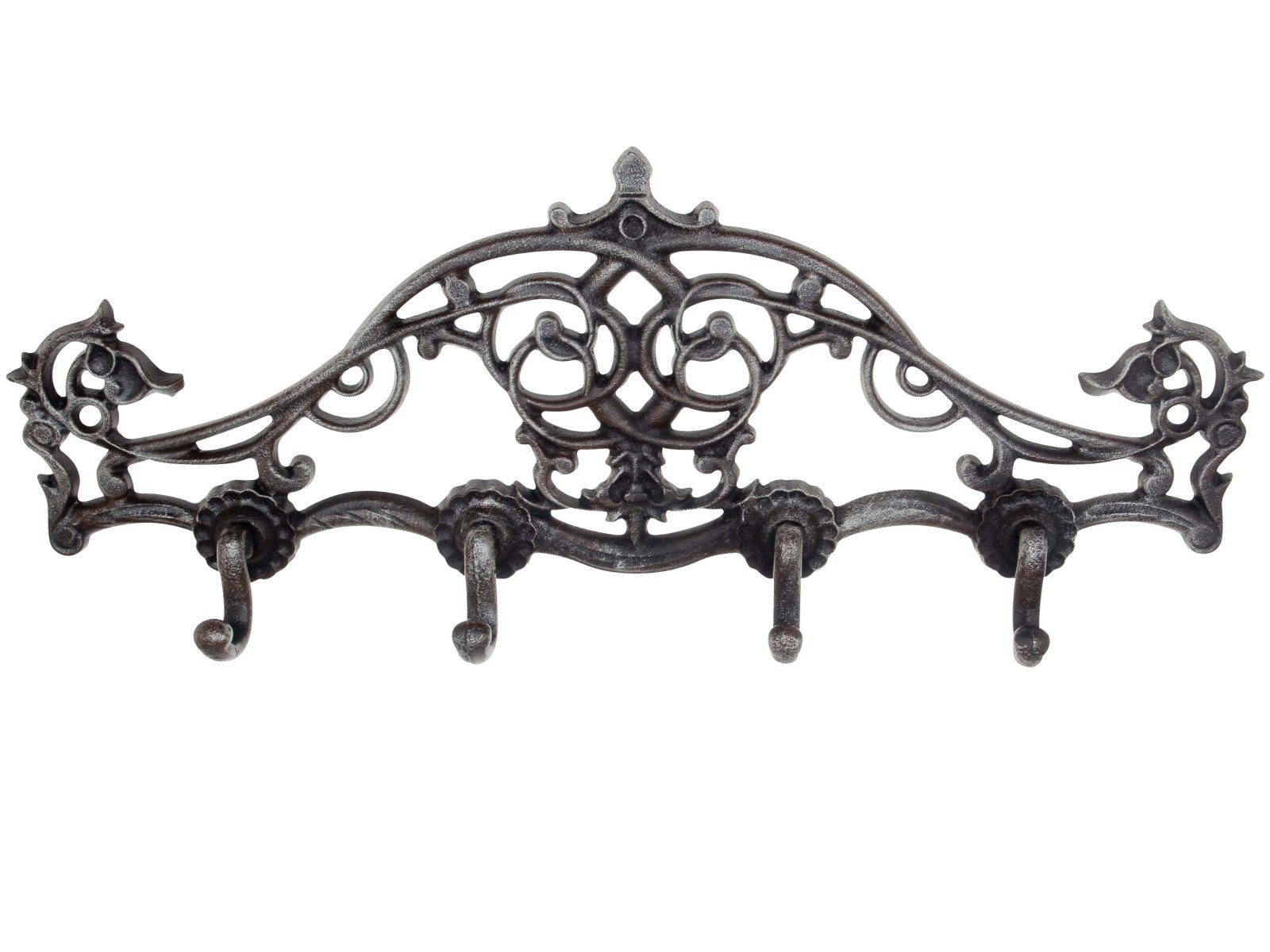 Dekoobjekt Wandgarderobe Garderobe Handtuchhalter Eisen gründerzeit antik Stil br