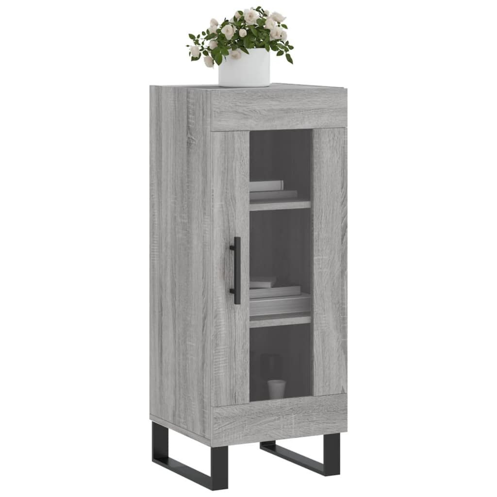 vidaXL Sideboard Sideboard Grau Sonoma 34,5x34x90 günstig online kaufen