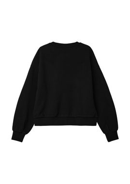 s.Oliver Sweatshirt Sweatshirt mit Frontprint Pailletten