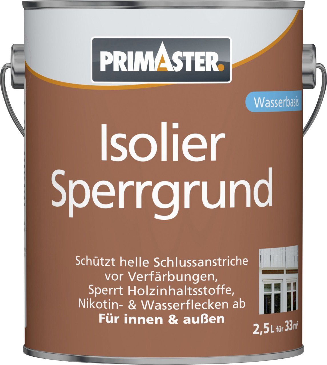 Isoliergrundierung Primaster Isoliersperrgrund weiß 2,5 L