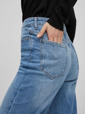 Vila Loose-fit-Jeans (1-tlg) Plain/ohne Details