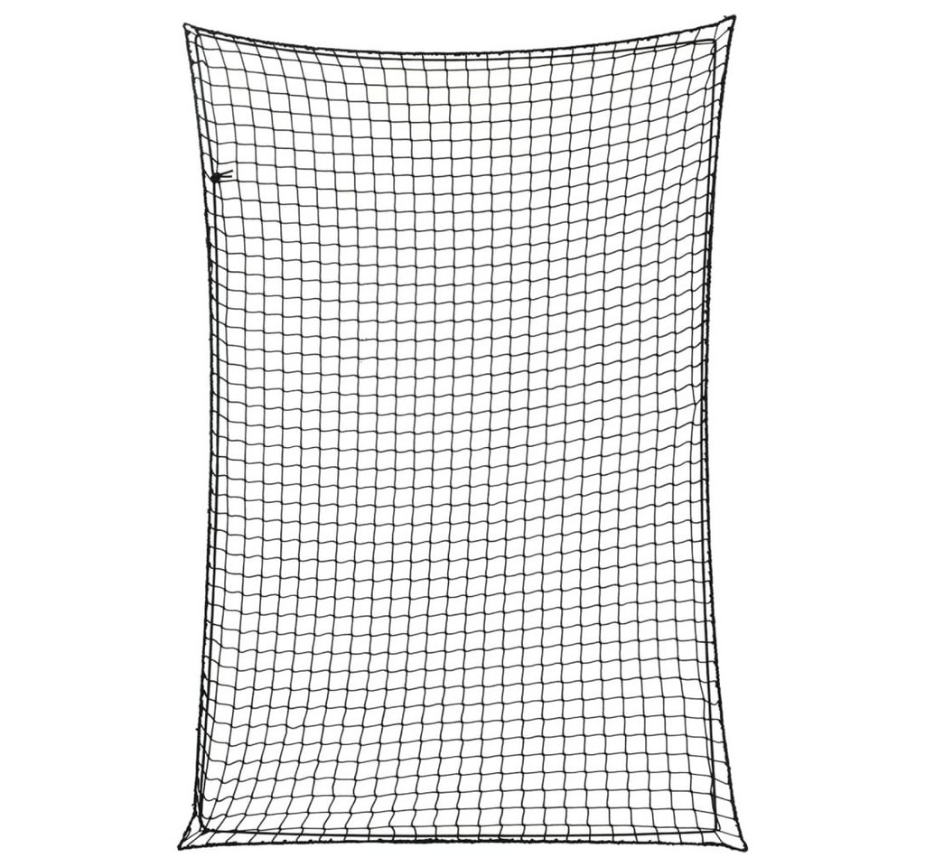 vidaXL Anhängernetz Anhängernetz mit Gummiseil Schwarz 2,2x1,5 m PP, BxL: 150x220 m, (1-St)