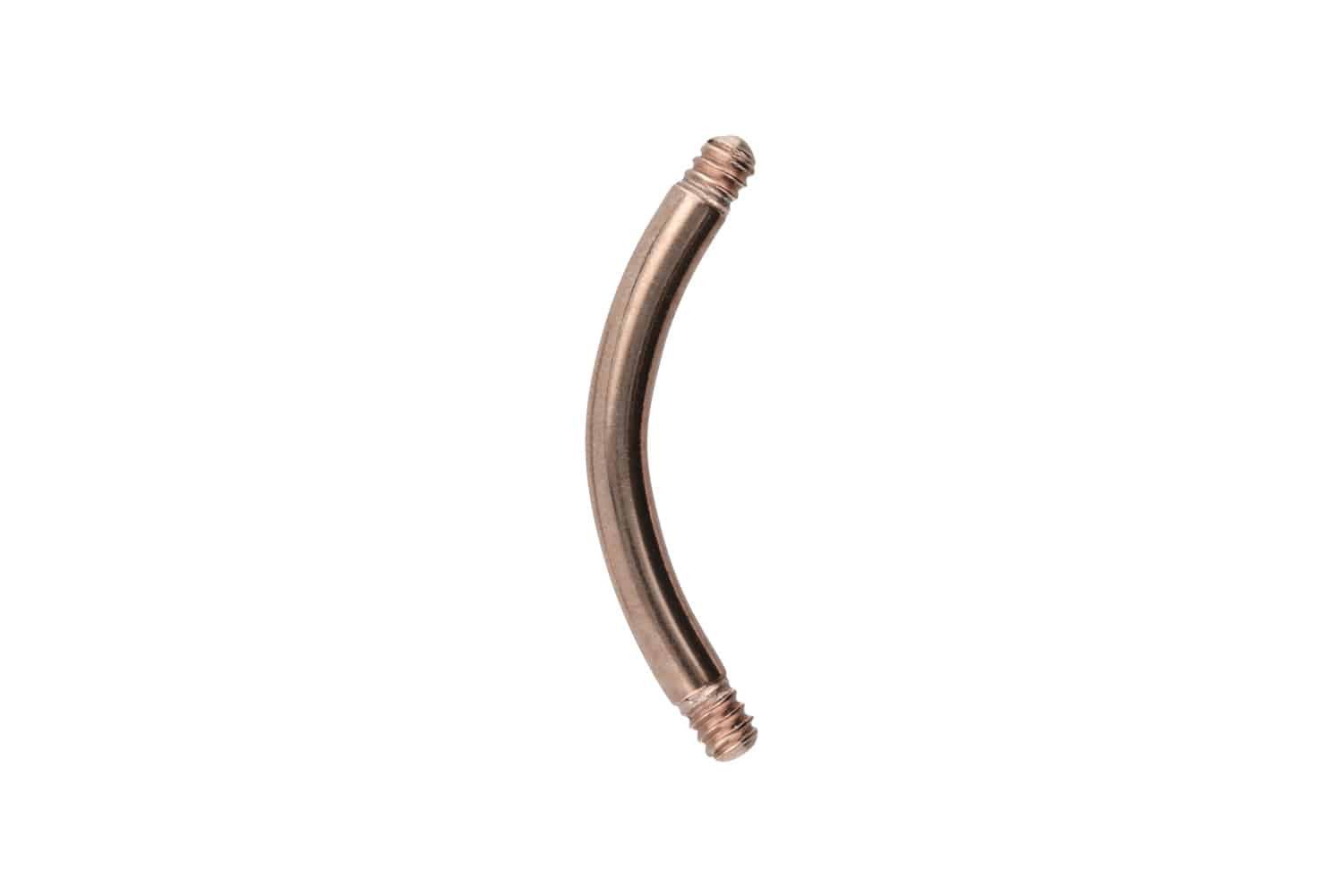 PIERCINGLINE Bauchnabelpiercing Titan Banane ohne Kugeln günstig online kaufen