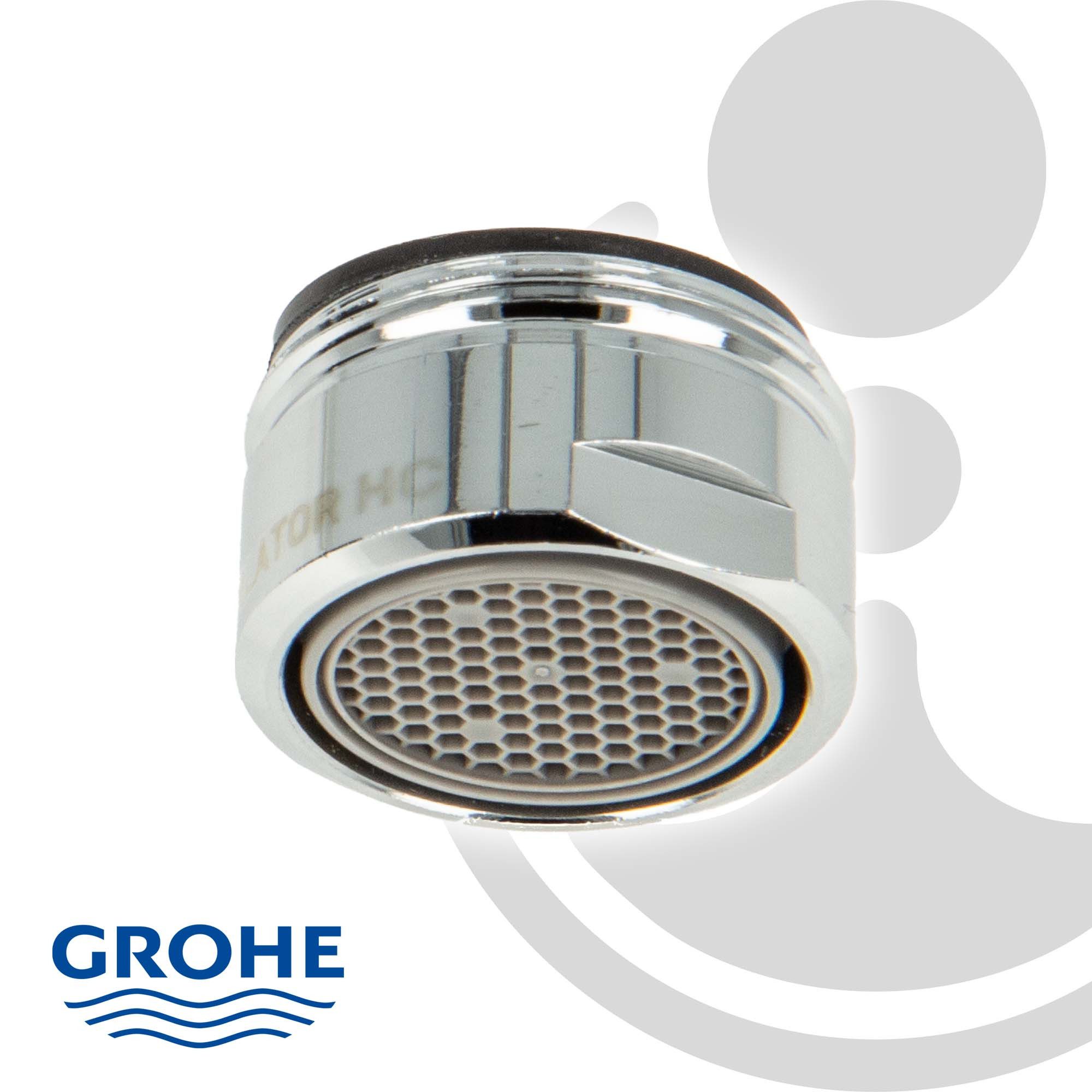 Grohe Badarmatur Spar-Laminarstrahlregler M24x1 AG - verchromt - 8,3 l/min günstig online kaufen
