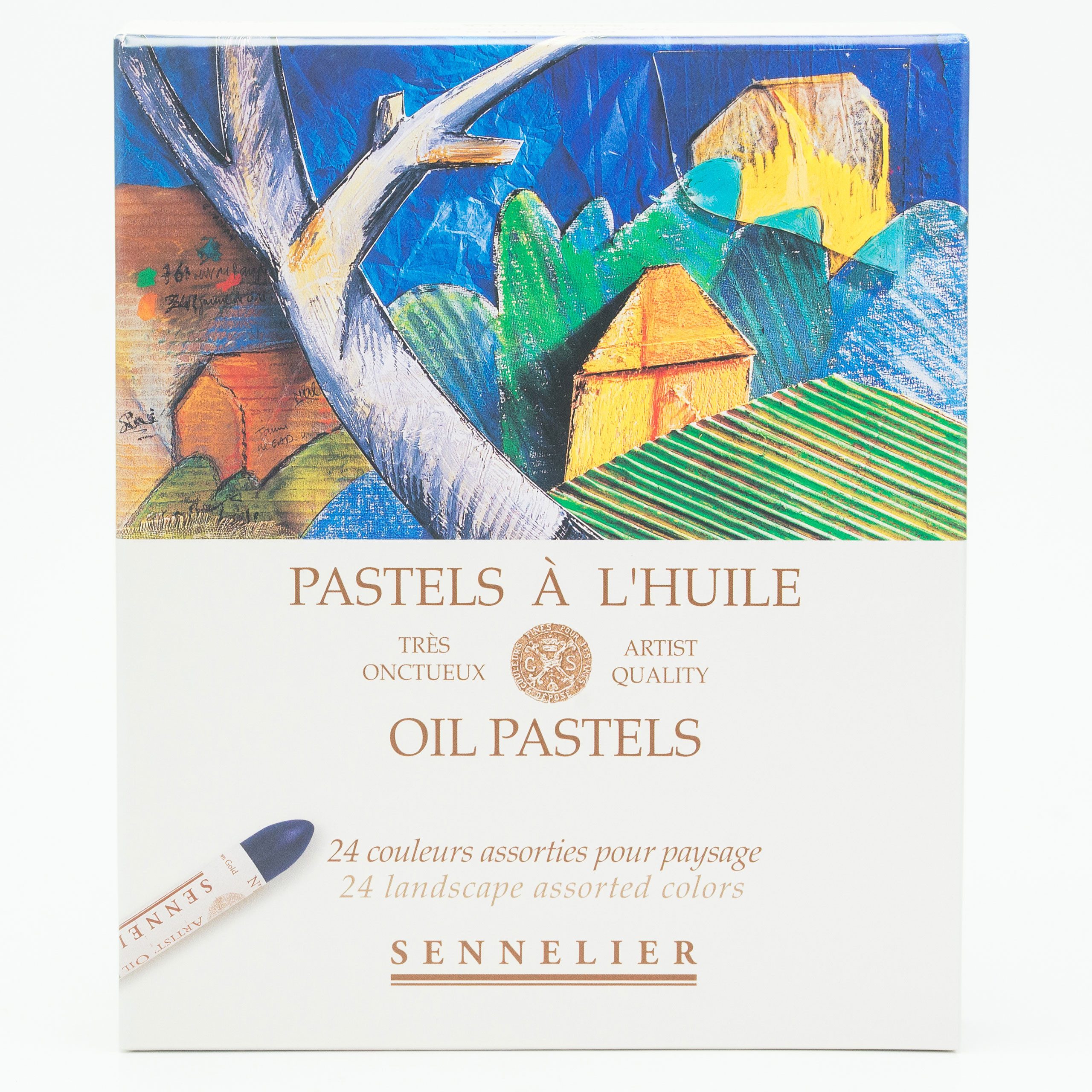 SENNELIER Ölfarbe Oil Pastels - Landschaft - Karton mit 24 Ölpastellen - N132520.241