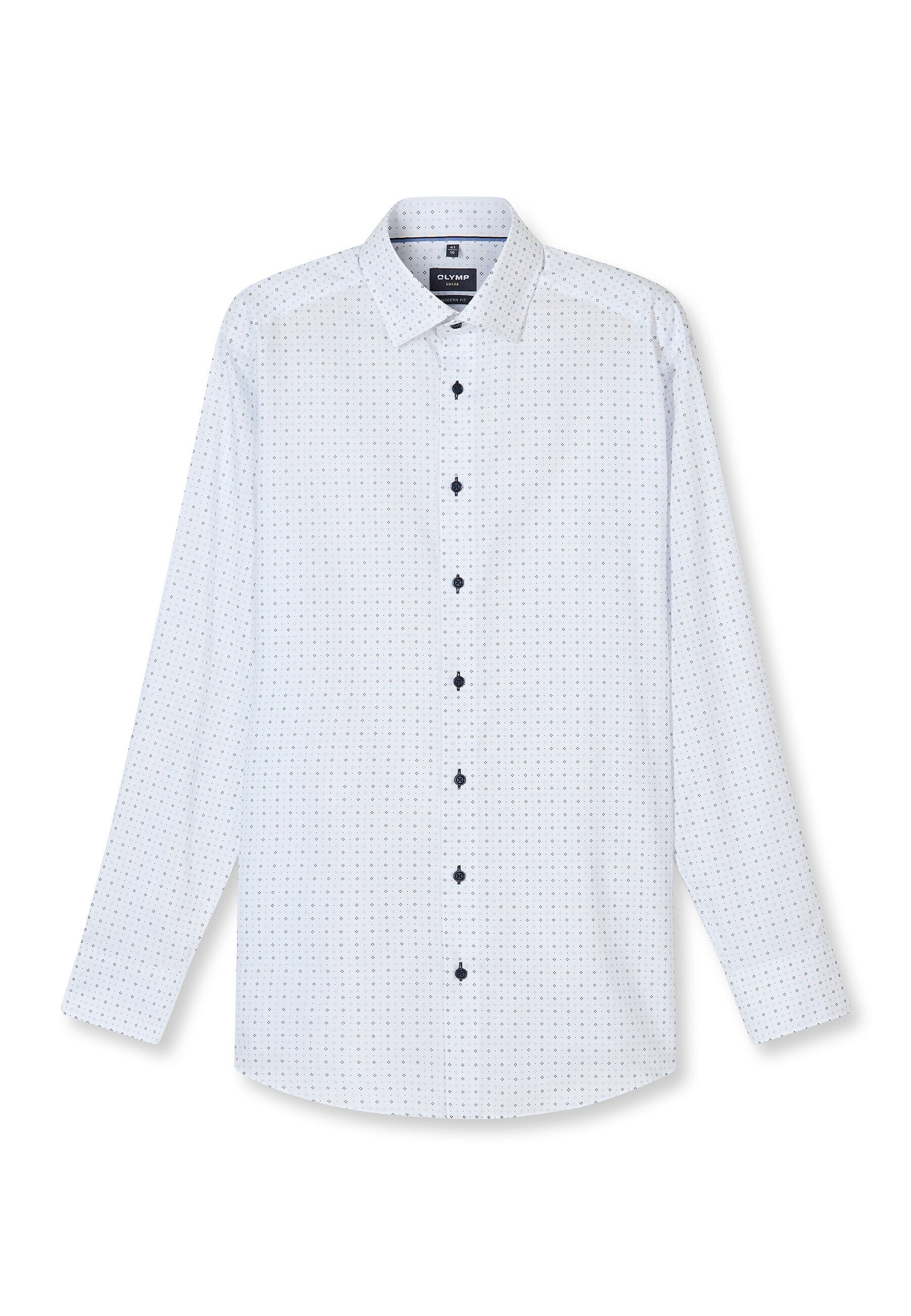 OLYMP Businesshemd OLYMP Luxor, modern fit, Under-Button-down mit extra langem Arm