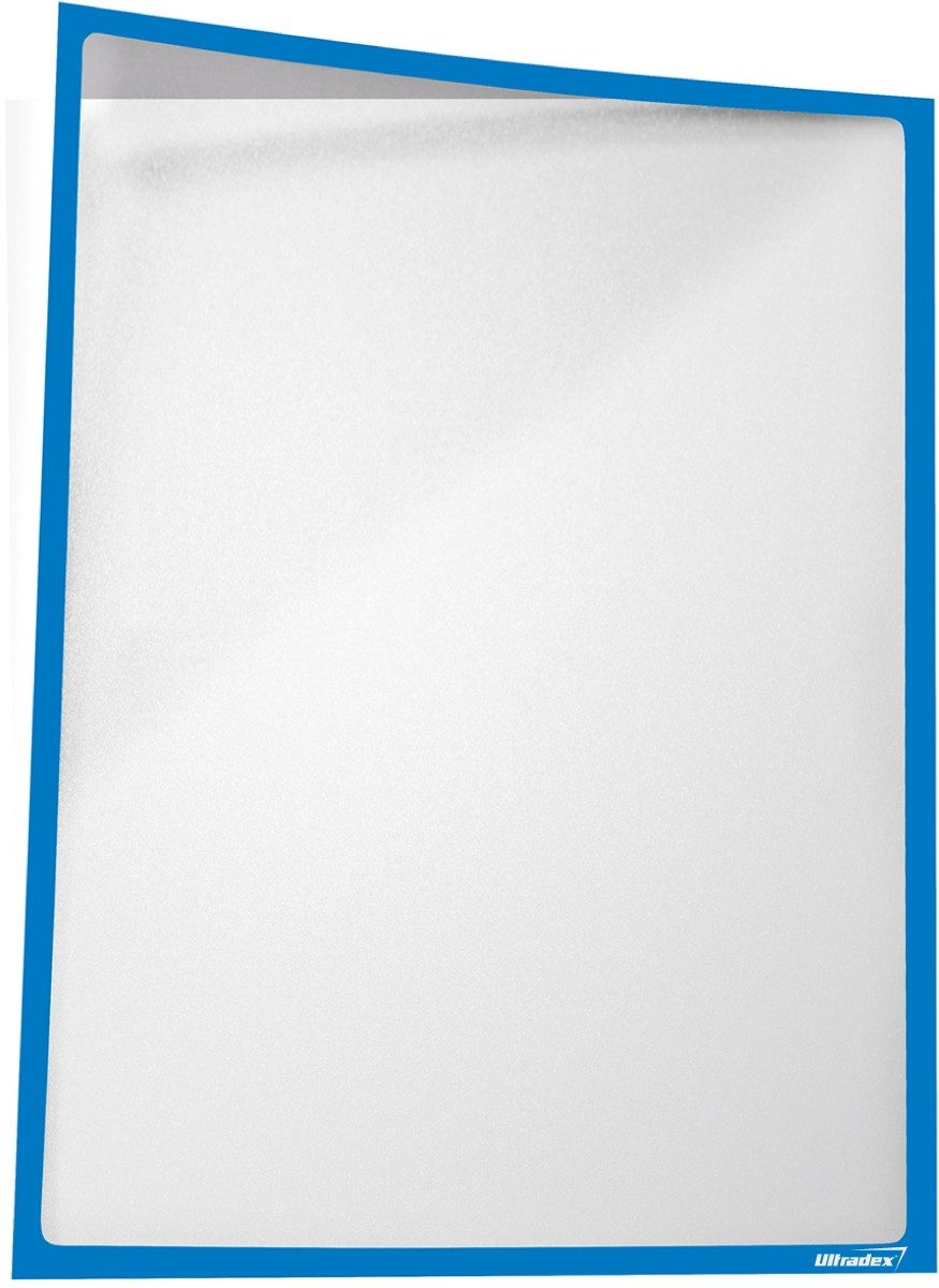 Fächermappe Infotasche magnetisch für DIN A4 312x225mm VE=5 Stück blau