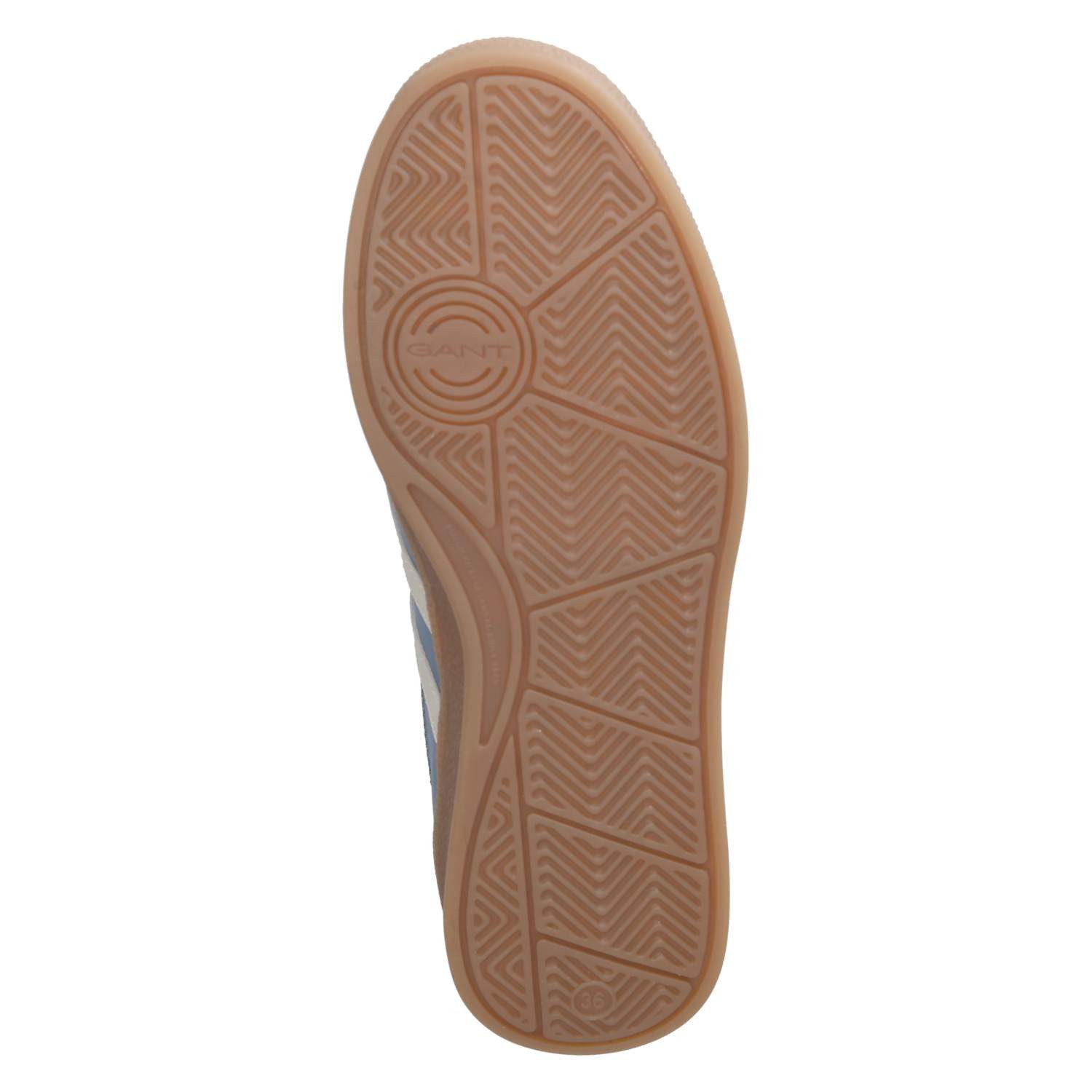 Gant Gant 32533198/G981 Damen Leder & Textil blau Schnürschuh