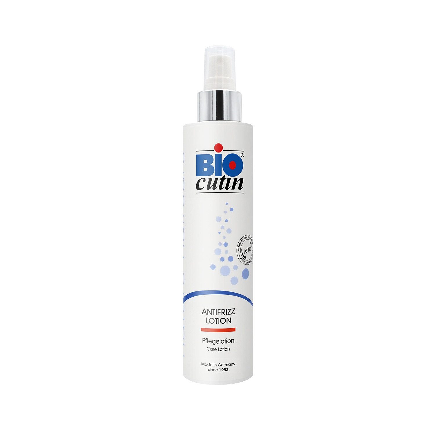 GW Nature Cosmetic Haarpflege-Spray Biocutin® Anti Frizz Lotion 200 ml - Haarpflegespray, Vegan, 24h Anti-Frizz-Schutz, mit pflanzlichem Keratin und AOO