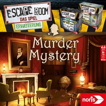 Noris Spiel, Erweiterungsspiel, Escape Room: Murder Mystery, Made in Germany