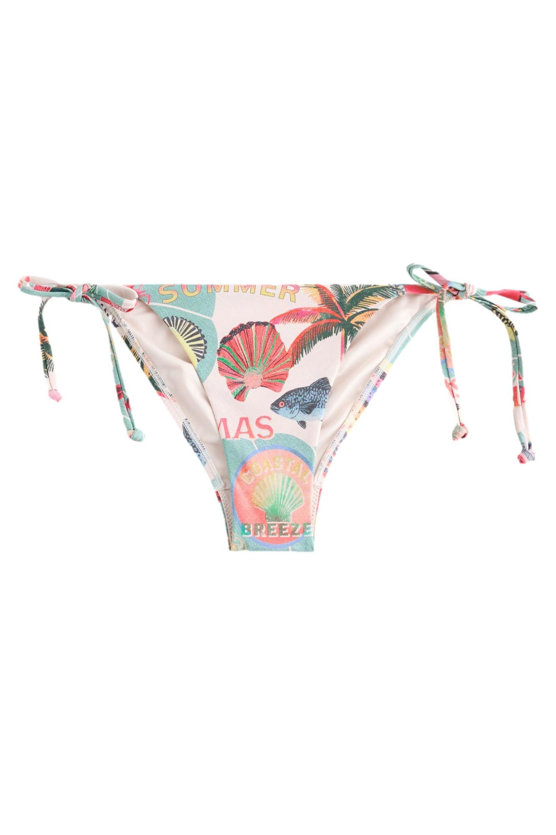 Next Bikini-Hose Bikinihose, seitlich gebunden (1-St)