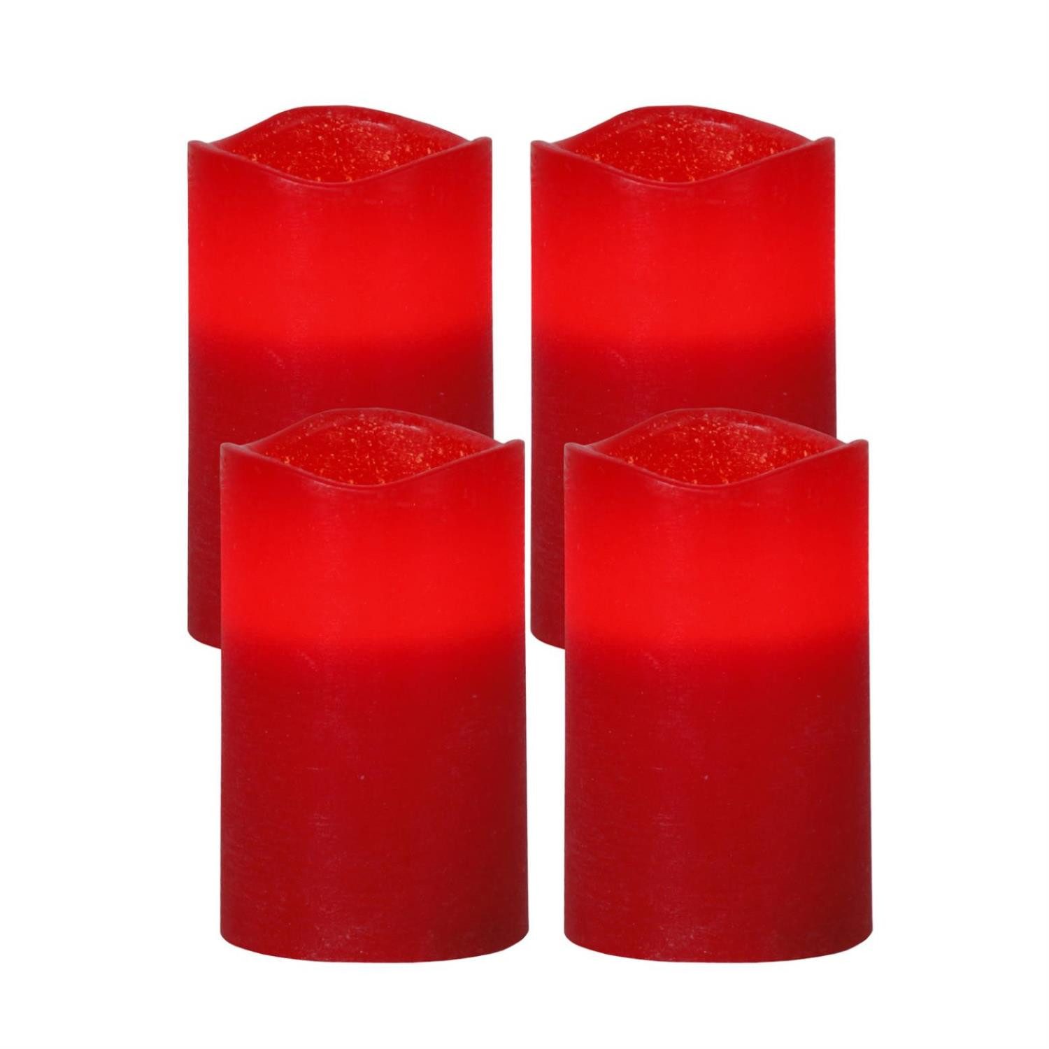 MARELIDA LED-Kerze LED Kerzenset Echtwachs Advent Weihnachten flackernd Tim günstig online kaufen