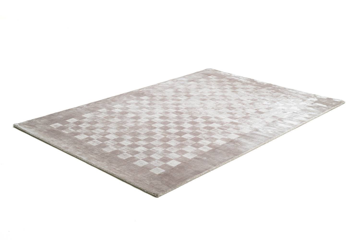 Teppich Lopa, THEKO, Rechteckig, Braun x 160 Handtuftteppich, moderner 230 cm