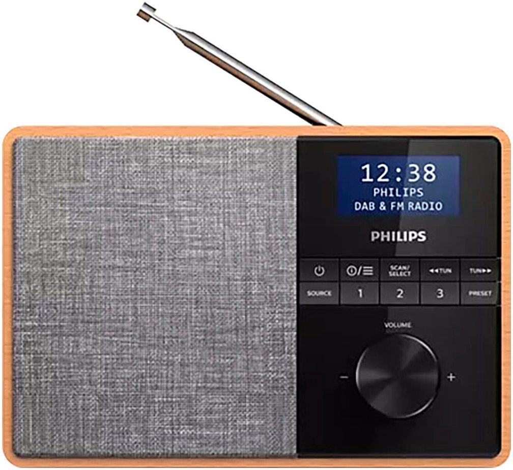 Philips TAR5505 Radio (Digitalradio (DAB), FM-Tuner, 5 W)