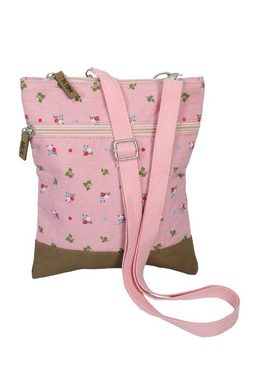 Beauty Thinxx Umhängetasche CROSSBAG Tasche "Blümchen" (1-tlg), Hübsche Schultertasche ist ideal Freizeitaktivitäten.