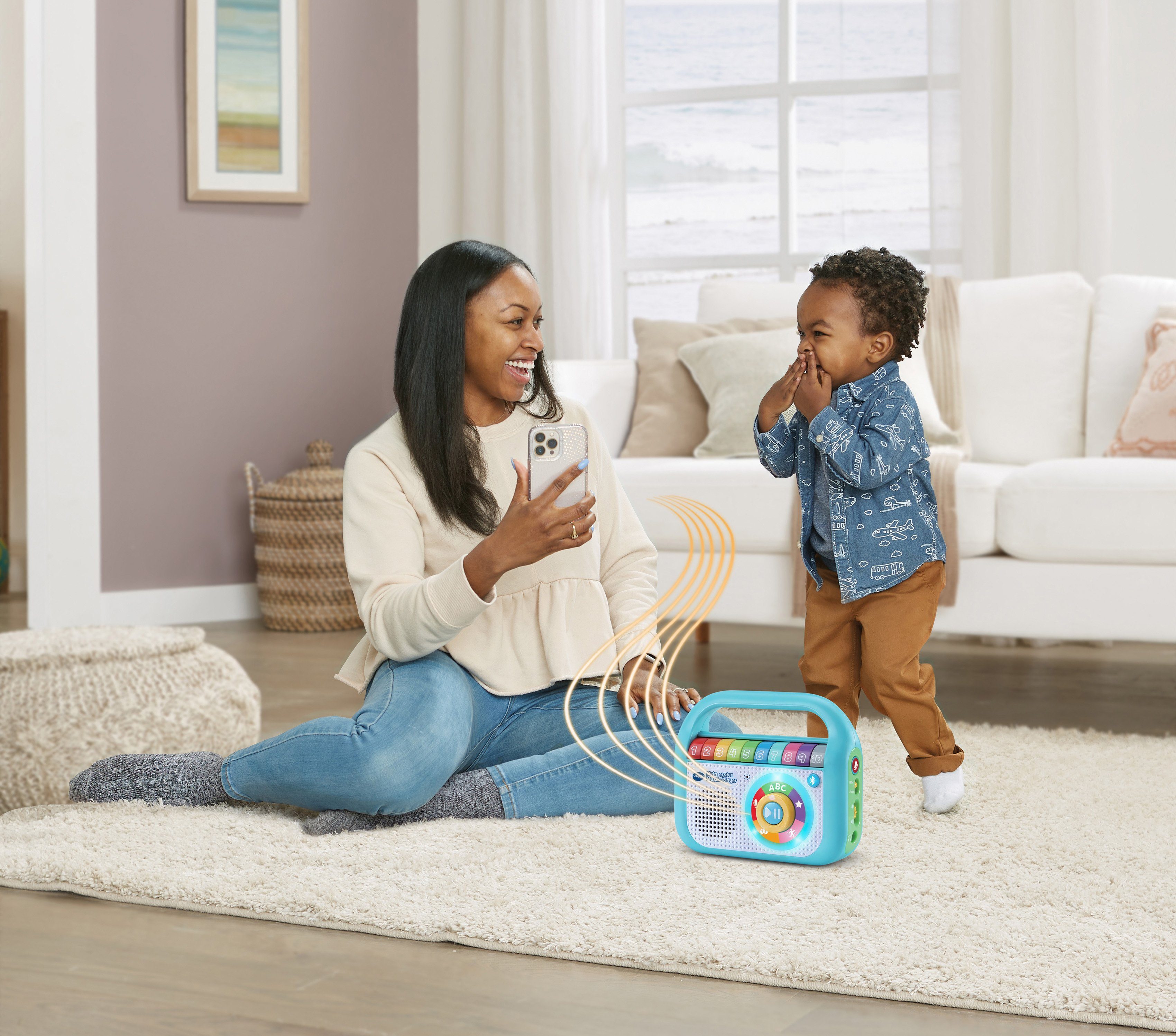 Vtech® Lernspielzeug Vtech Baby, Mein erster Musik-Player, blau, mit Lichteffekten