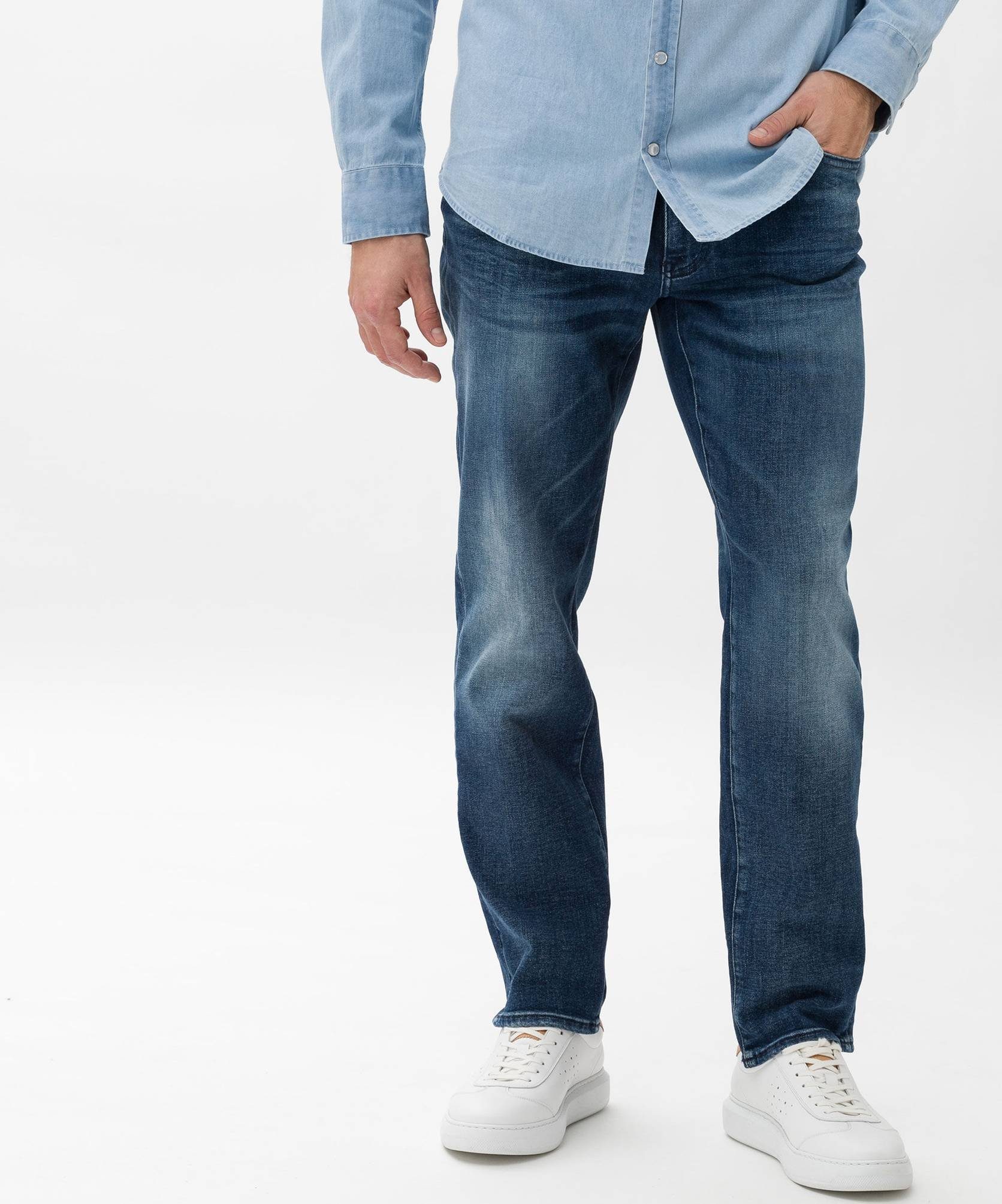 5-Pocket-Jeans Style 84-6627 Chris (26) blue Brax used