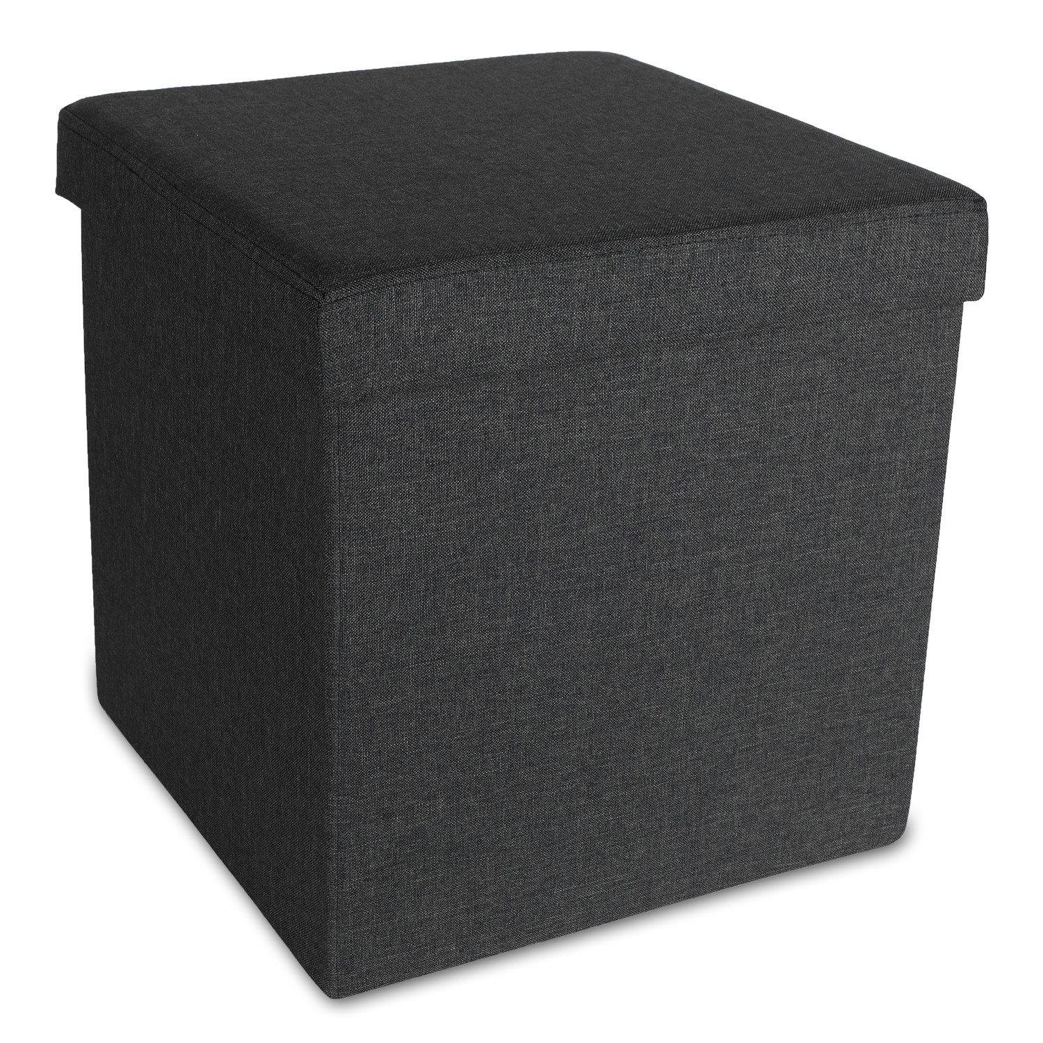 Home4Living Sitztruhe Sitzhocker faltbar Aufbewahrungsbox orange, günstig online kaufen