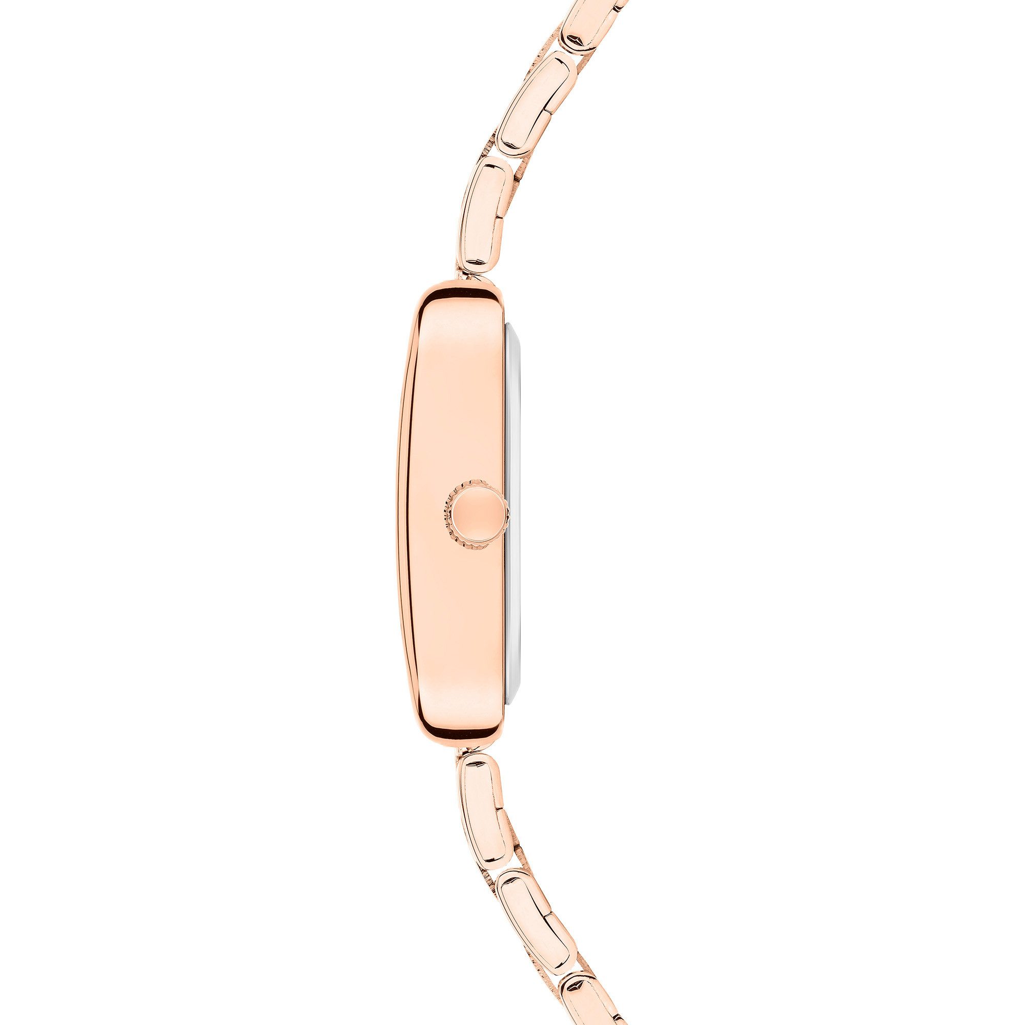 s.Oliver Quarzuhr Line Time SO-4556-MQ, Armbanduhr, Damenuhr, Edelstahlarmband, analog