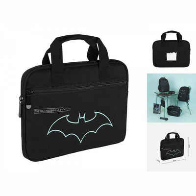 Batman Kinderrucksack Batman Laptoptasche Schwarz 18 x 2 x 25 cm