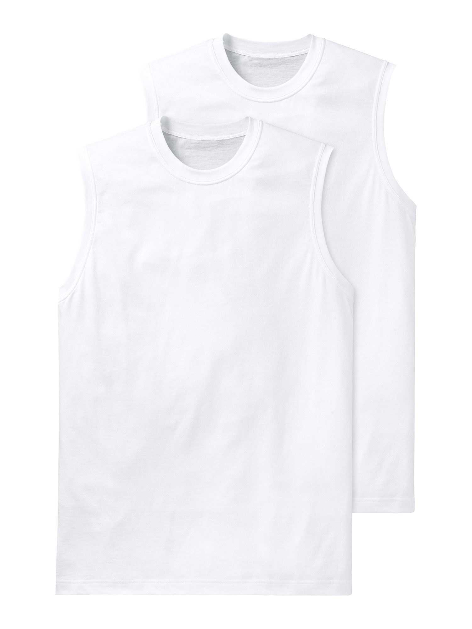 Schiesser Unterhemd Shirt 0/0 - American T-Shirt (2-St) unterhemd unterzieh günstig online kaufen