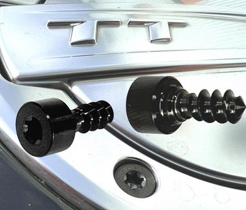 Fantic26 Schrauben-Set Titan Tankdeckel Schrauben Set passend für Audi TT/-S/-RS 8S (6Stk)
