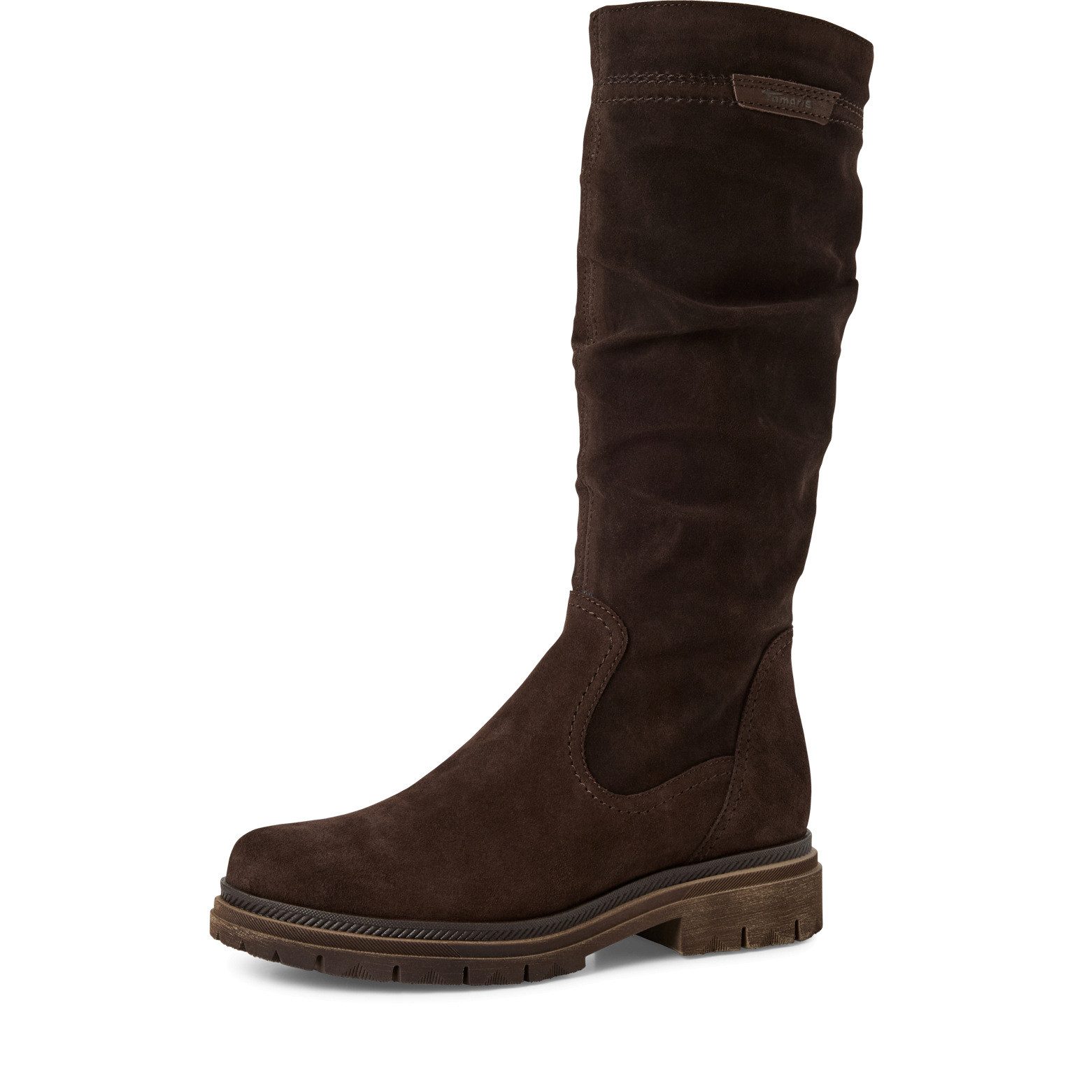 Tamaris Stiefel, Blockabsatz, Langschaftstiefel mit slouchy günstig online kaufen