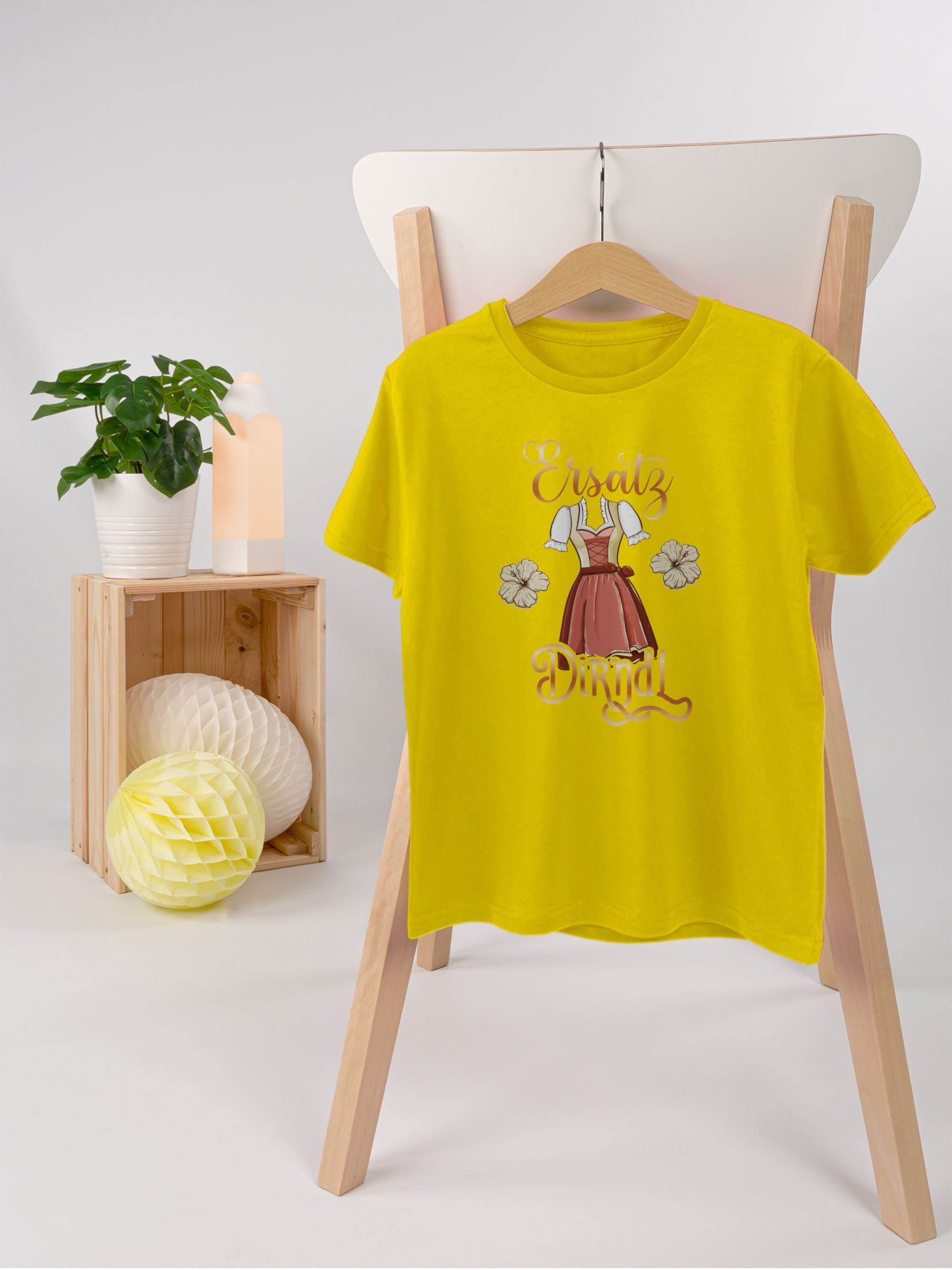 für 01 Mode Ersatz Kinder T-Shirt Gelb Shirtracer Outfit Dirndl Tracht Oktoberfest