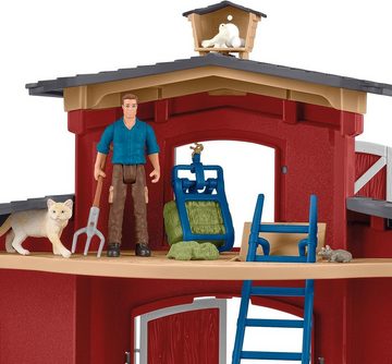 Sarcia.eu Spielfigur Schleich Farm World - Großer Bauernhof + Zubehör, Figurenset 3+