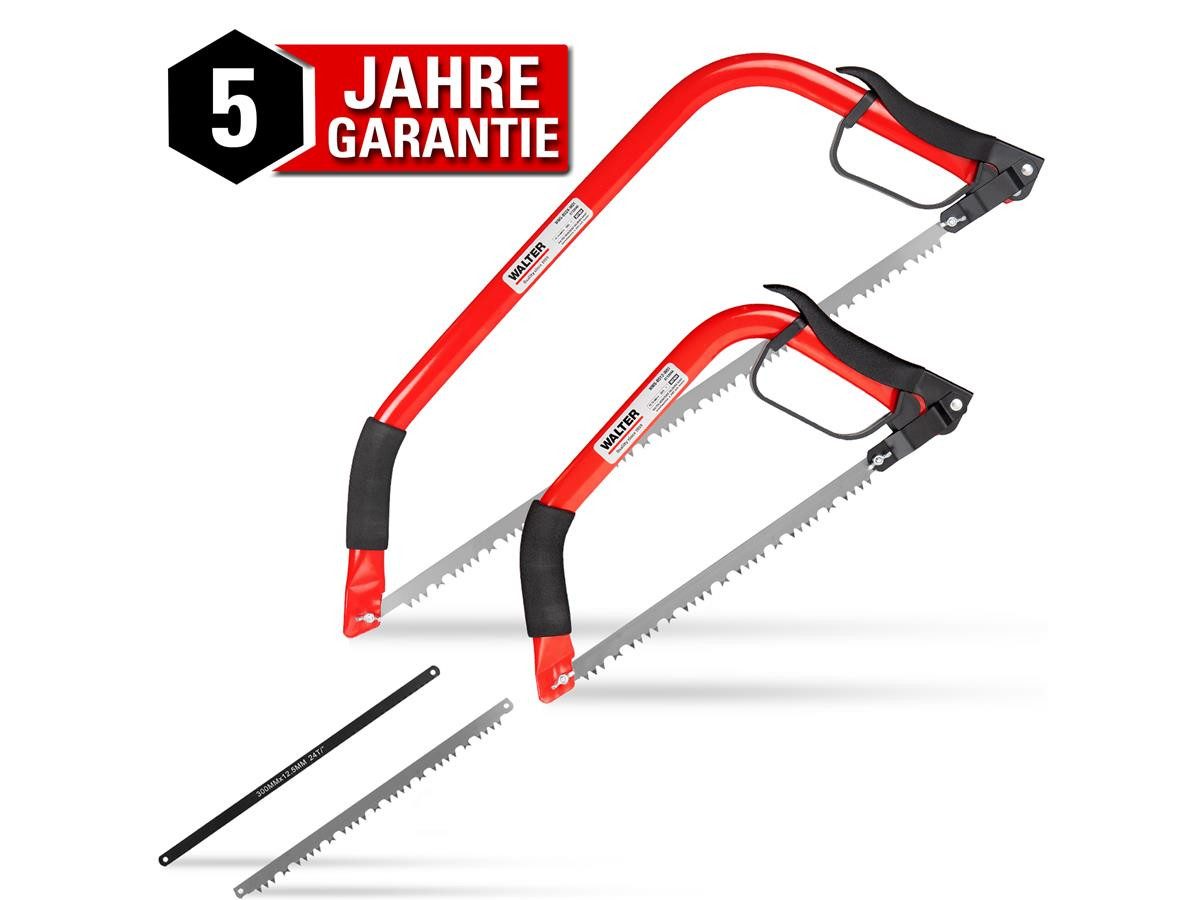 WALTER Bügelsäge Set 2-teilig, 12" und 24"