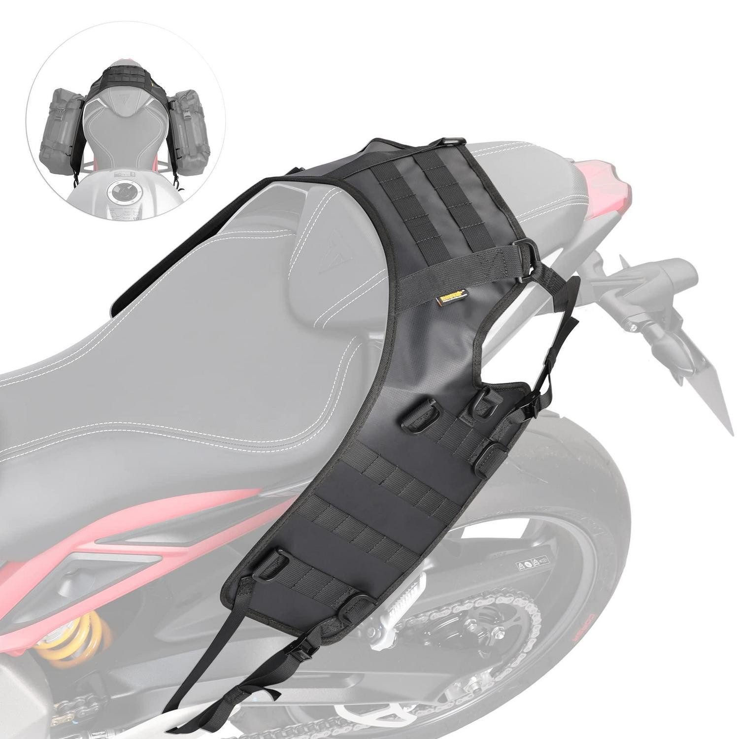 LuxusKollektion Satteltasche Tankträger Motorrad Tanktasche Tankrucksack Satteltasche Sattel Base