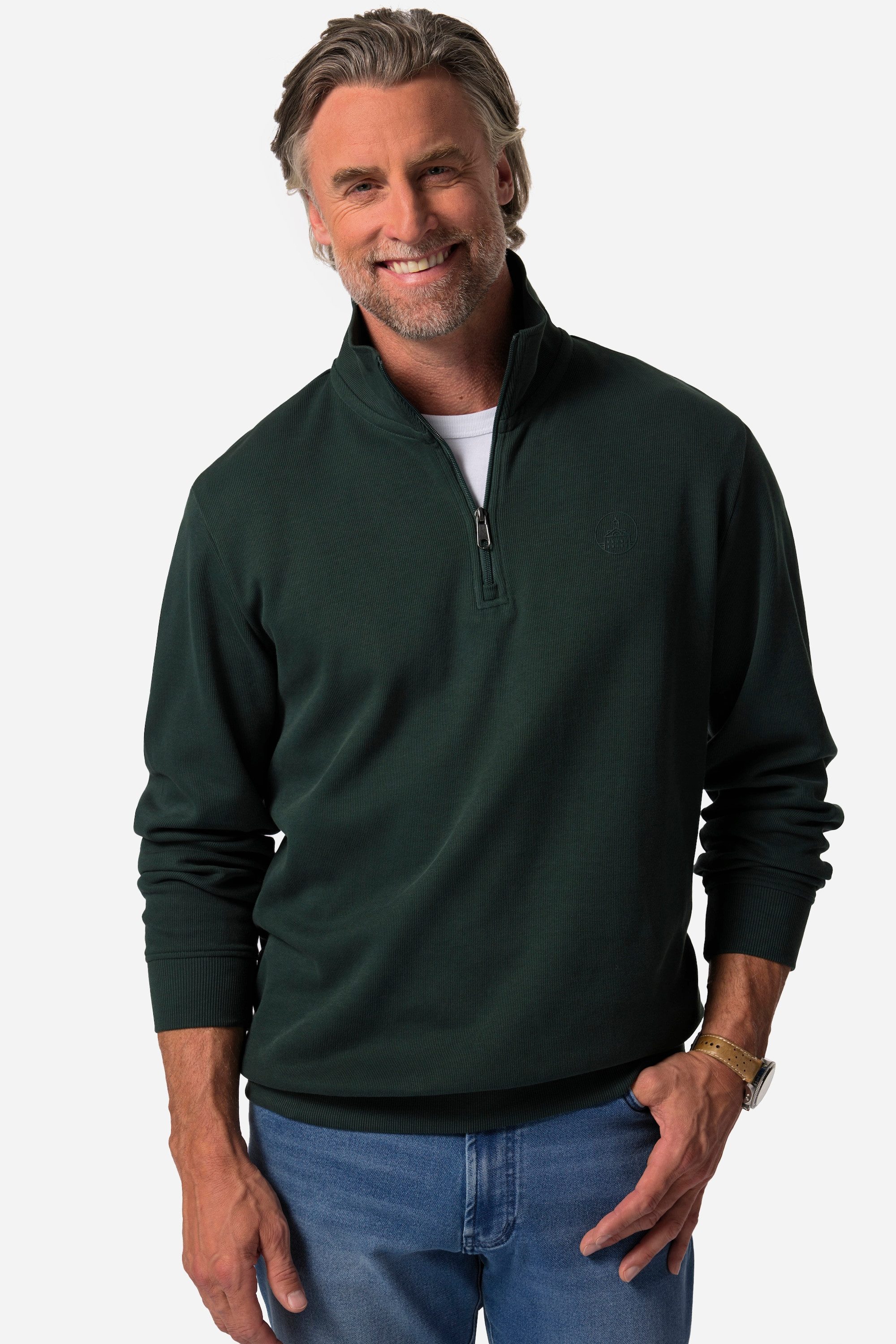 Boston Park Sweatshirt Boston Park Sweat-Troyer günstig online kaufen