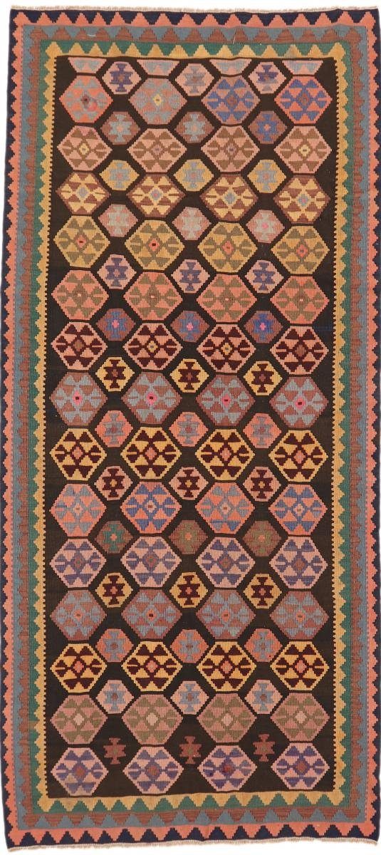 Handgewebter Fars Azerbaijan rechteckig, Orientteppich 4 Antik mm Nain Kelim Trading, Orientteppich, 150x330 Höhe: