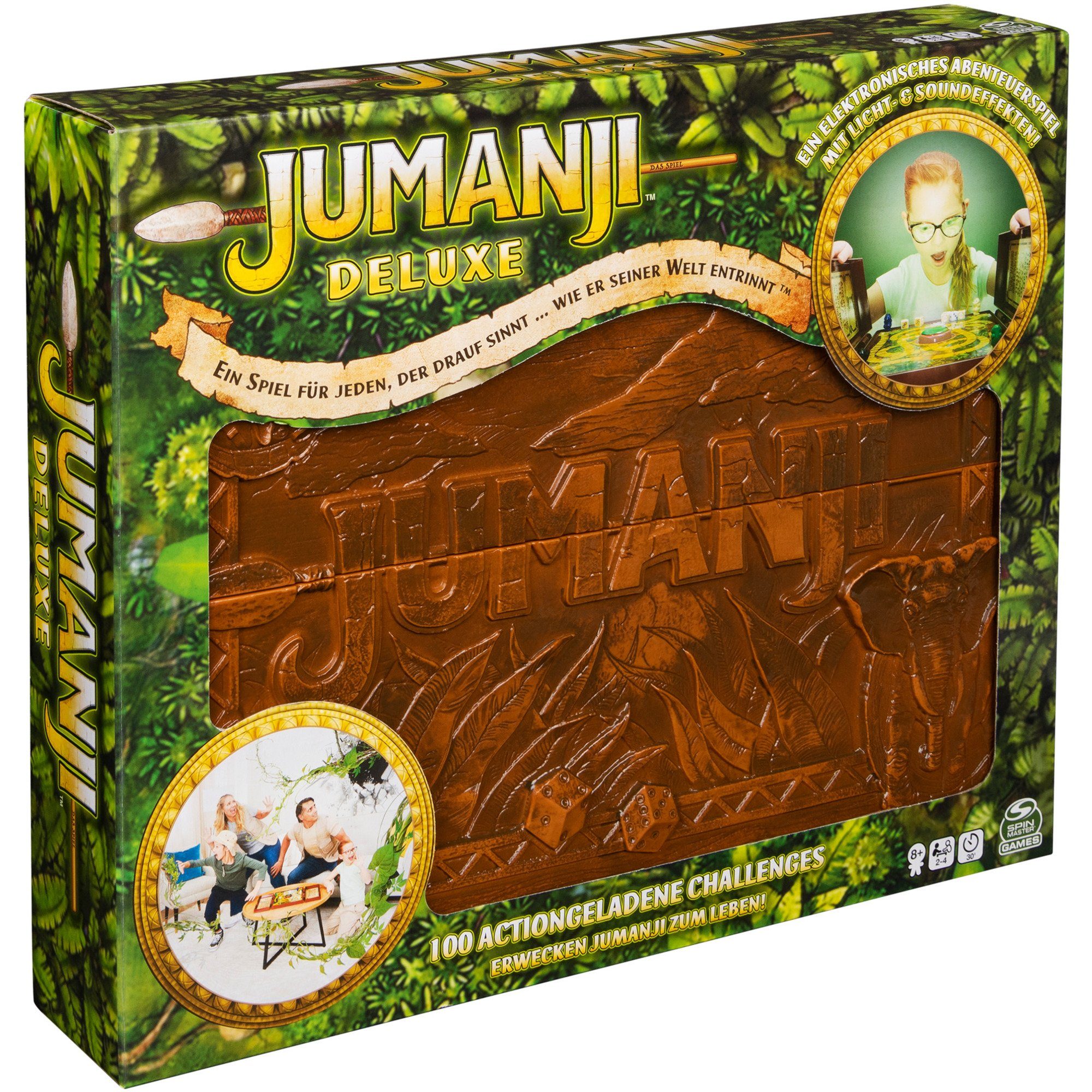 Spin Master Spiel Spin Master Jumanji Deluxe, Brettspiel