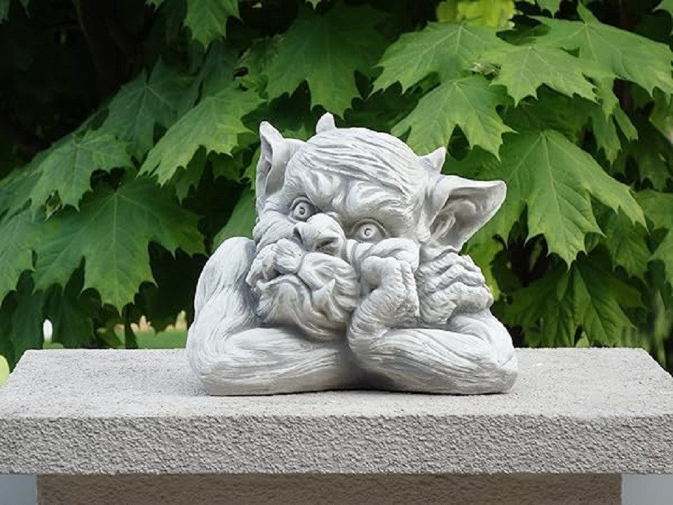 Skulptur Troll 18cm Skulptur Design Figur Statue Garten Figuren Statuen