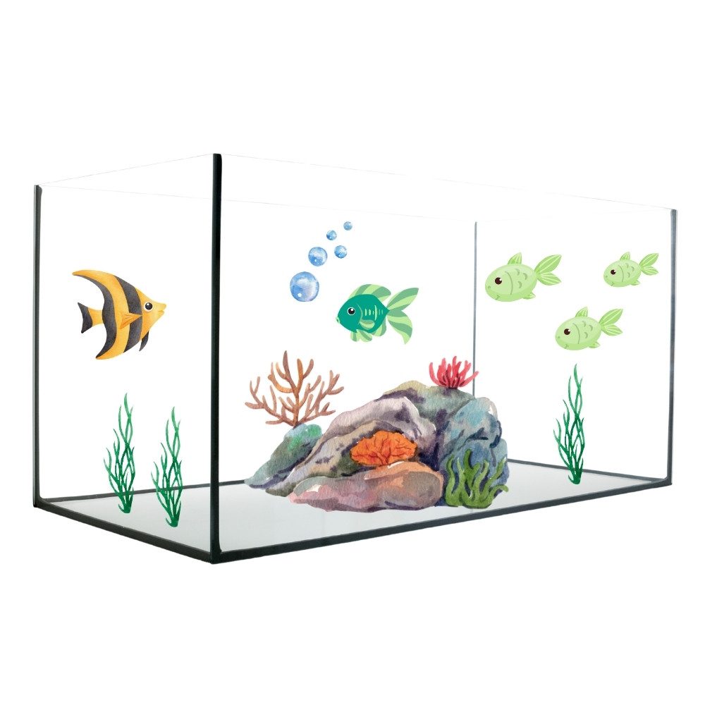 GarPet Aquarium Aquarium Becken rechteckig standard Größen Glas Aquariumbecken