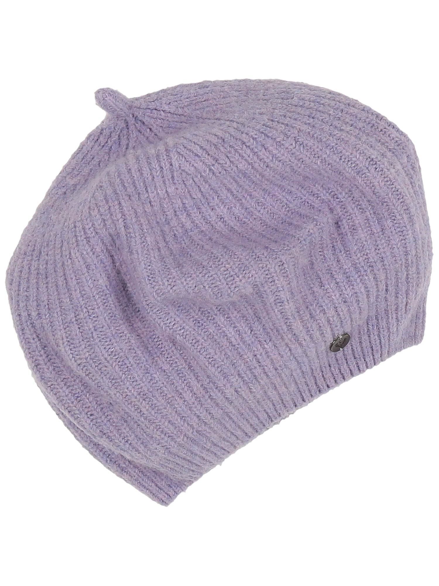 Fraas Strickmütze Polyester Strick-Baskenmütze (1-St) günstig online kaufen