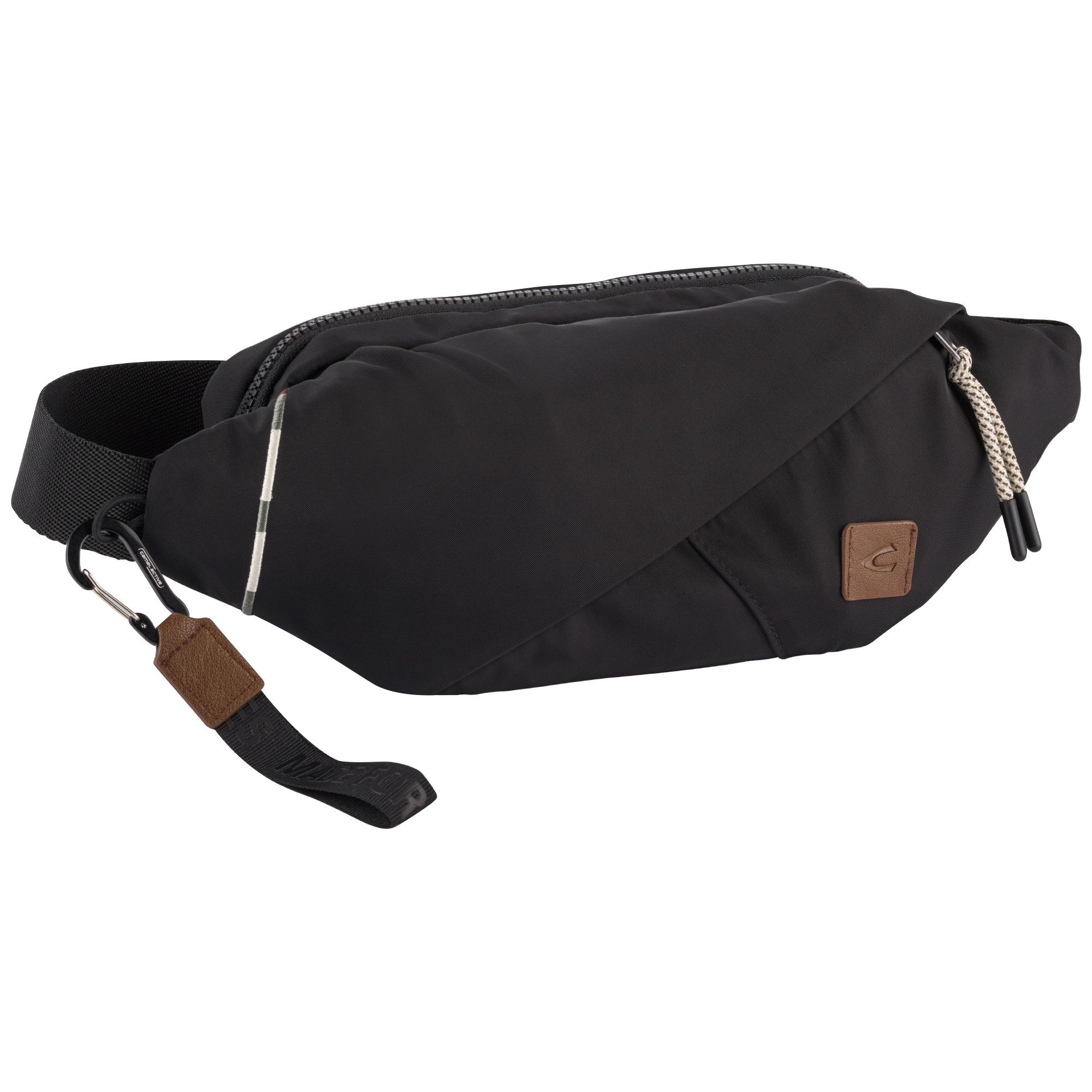 camel active Bauchtasche Aurum (Set, 2-tlg., abnehmbare Anhänger), aus recyceltem Polyester in Nylonstruktur, leicht & mit feinen Details