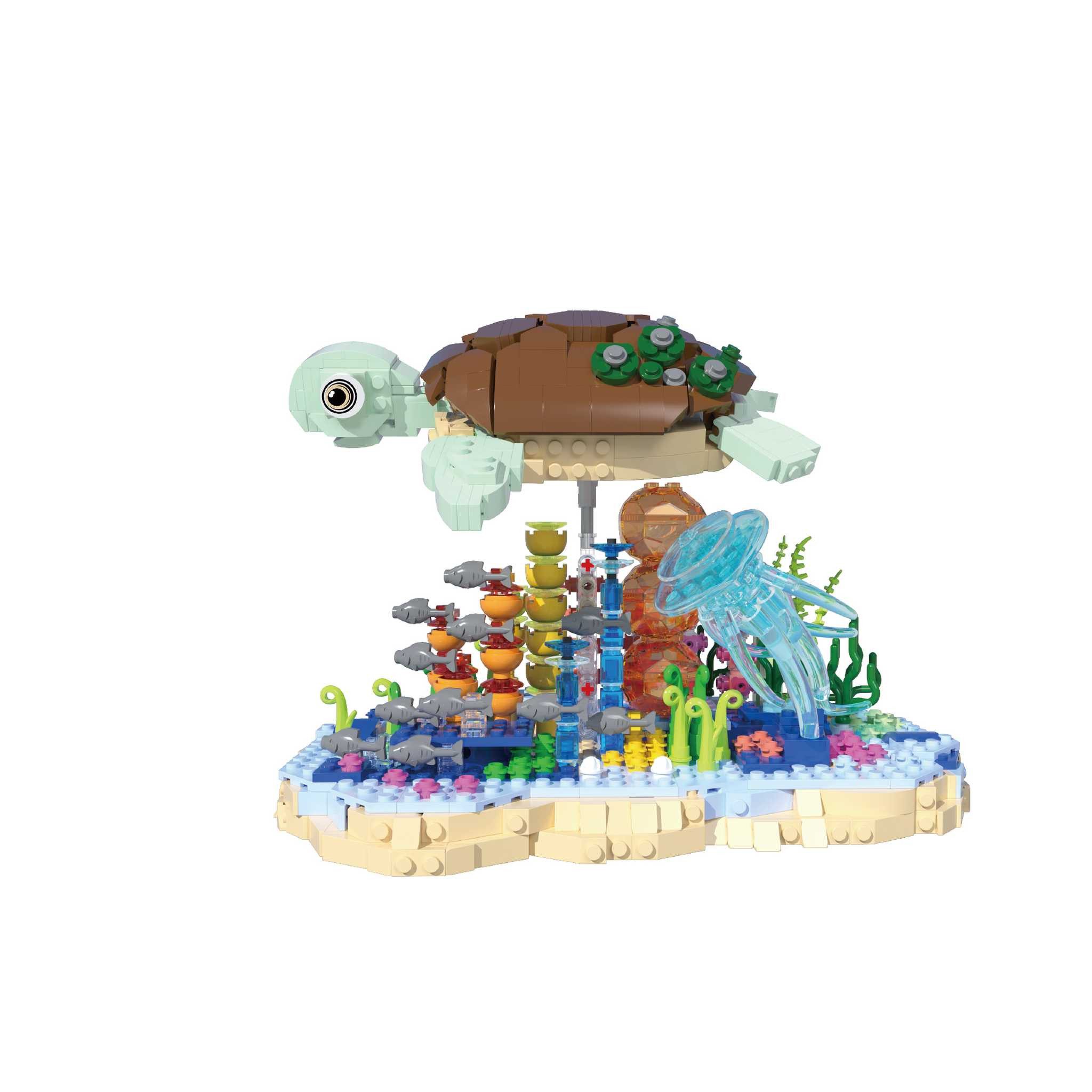 Xbert 66099 - Sea Turtle (Xbert) Spielbausteine
