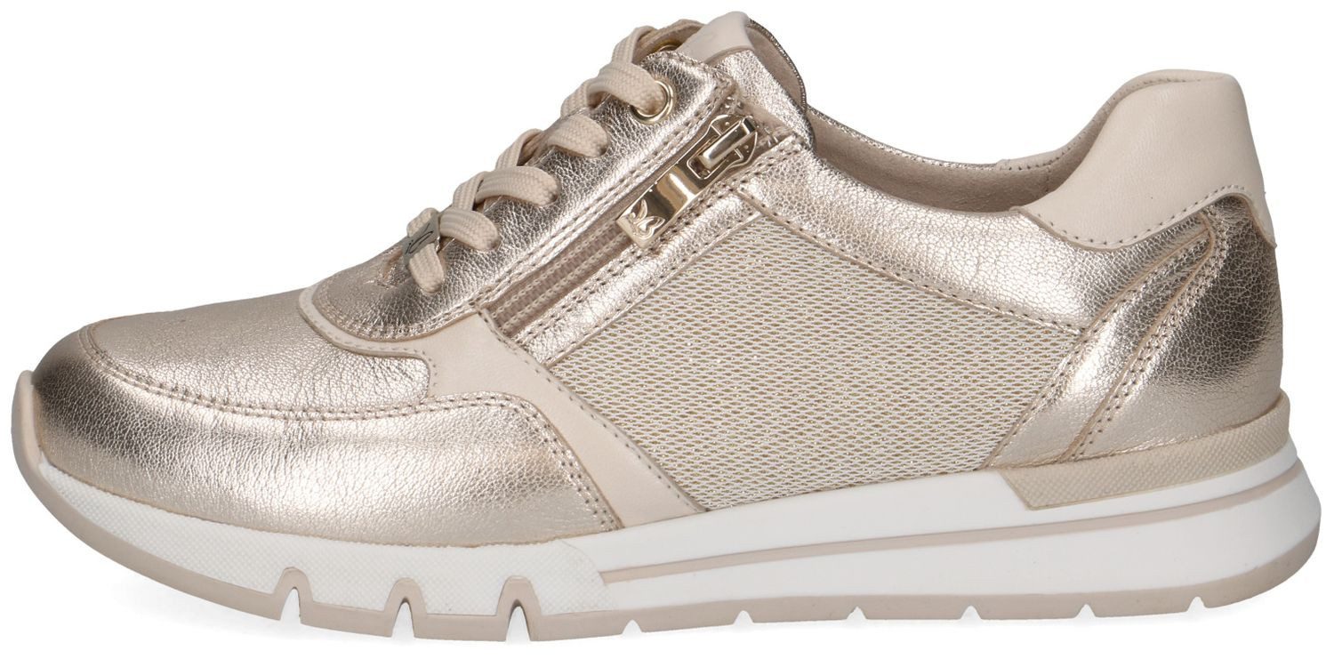 Caprice Caprice 23725 Lace-up shoe wide Lt.Gold Comb Sneaker