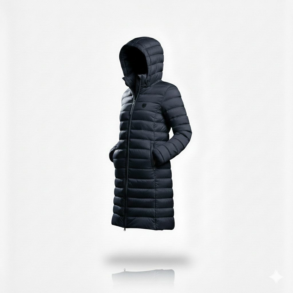 Geographical Norway Steppmantel Hochwertige Outdoorjacke Steppmantel Lange (1-tlg)