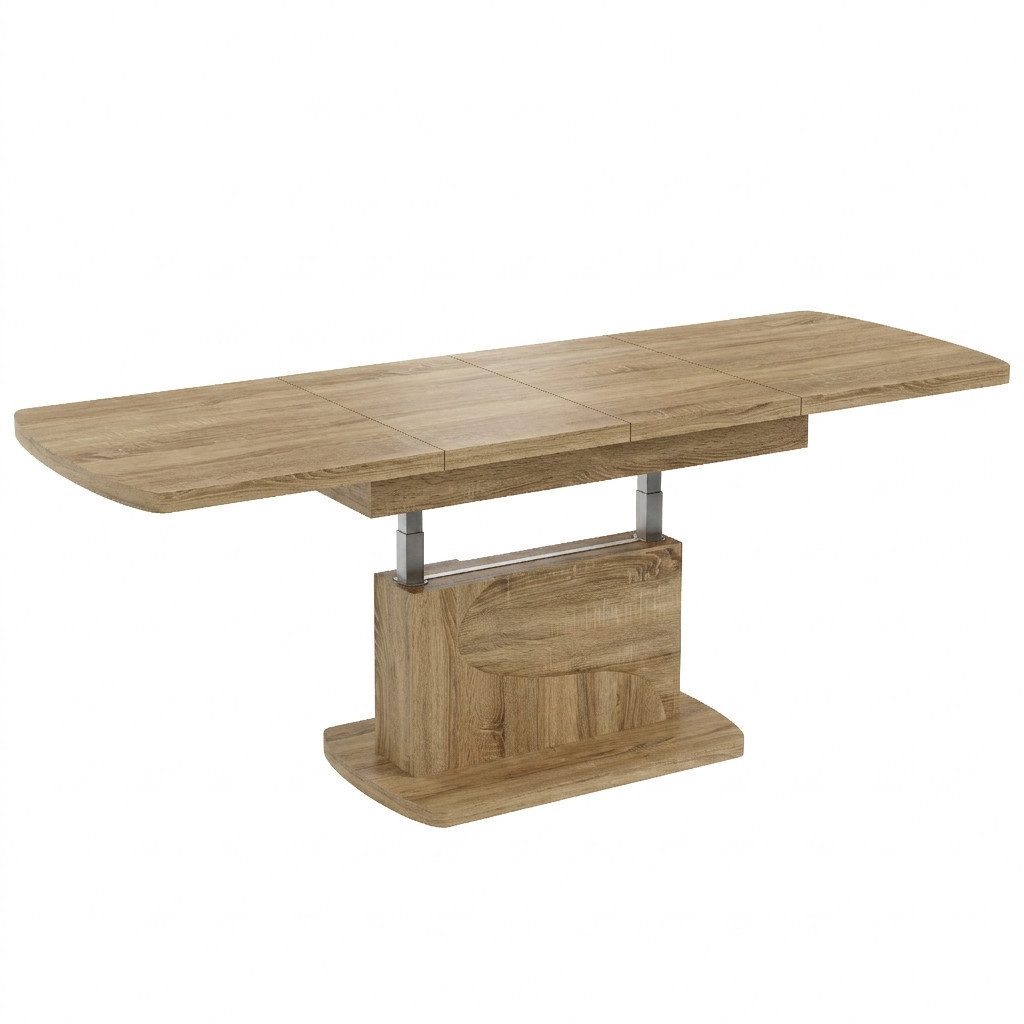 designimpex Couchtisch Design DA-111 höhenverstellbar ausziehbar 120/200 cm Esstisch Tisch, Funktionstisch, Wohnzimmertisch, Tisch, Esstisch, Sofatisch, Schublade