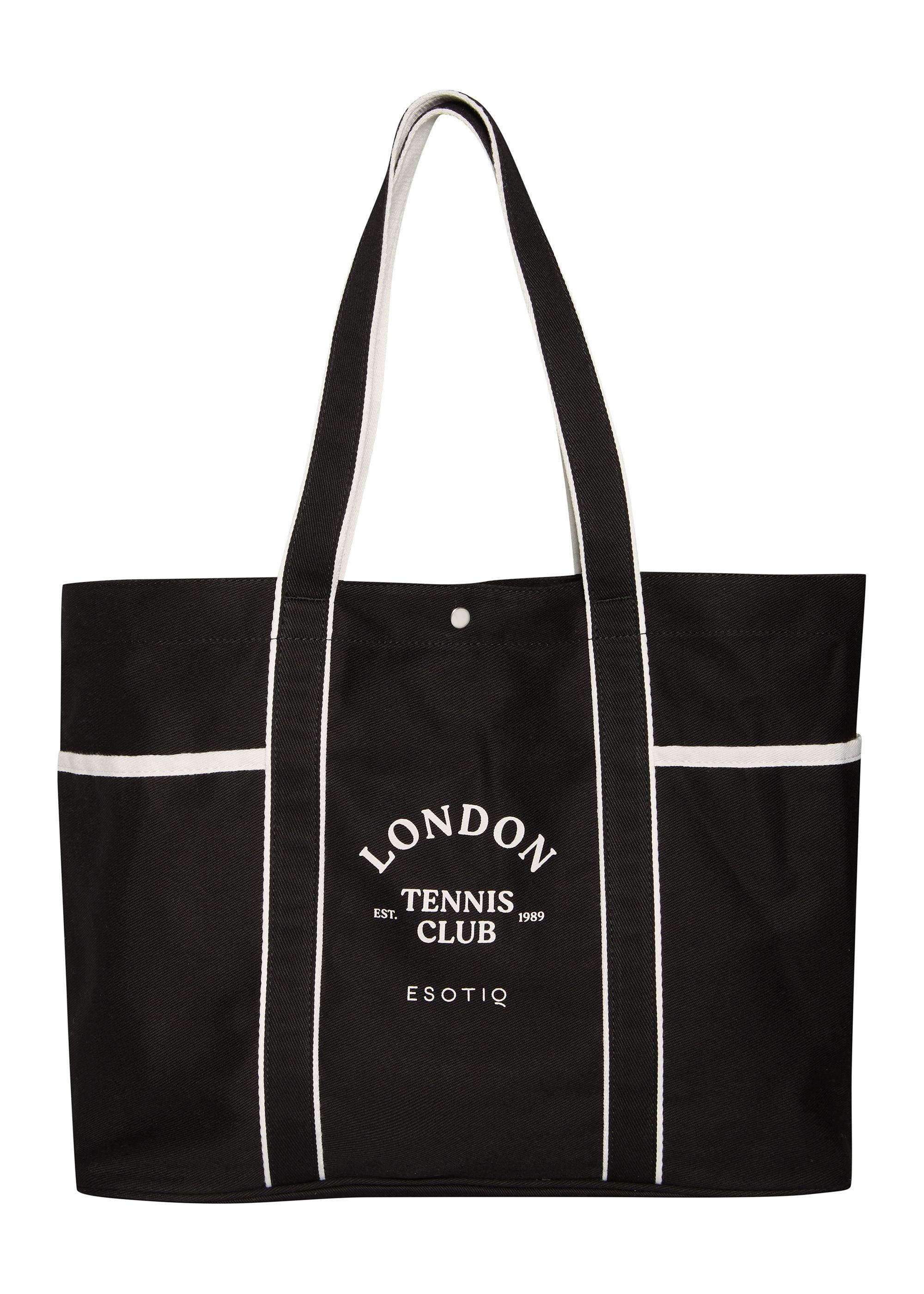 ESOTIQ Shopper Große Shopper Tasche XL Baumwolle bedruckt bequem Alltag Remi (1-tlg)