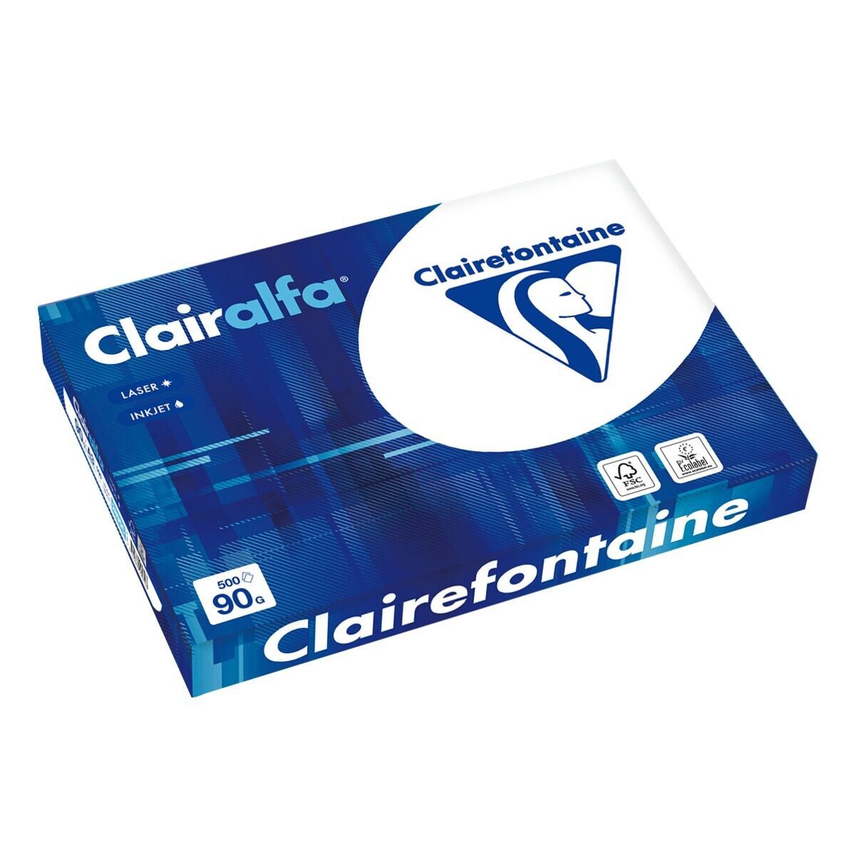 CLAIREFONTAINE Druckerpapier 2800, Format DIN A3, 90 g/m², 172 CIE, 500 Blatt