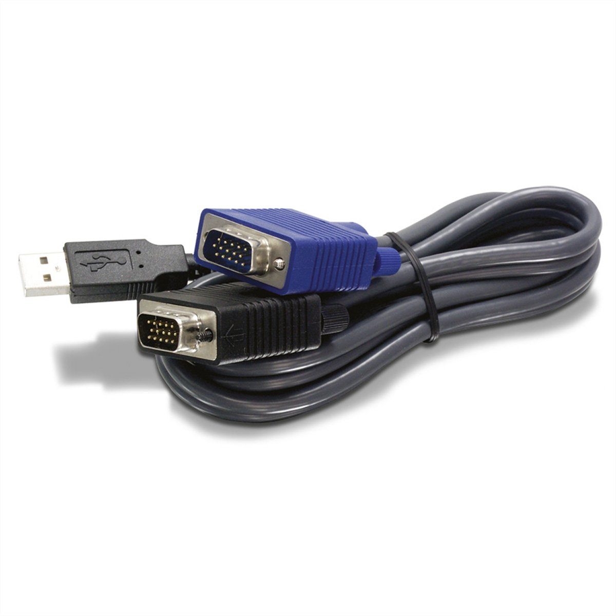 Trendnet TK-CU06 KVM Kabel 6ft USB/VGA Computer-Adapter, 180.0 cm