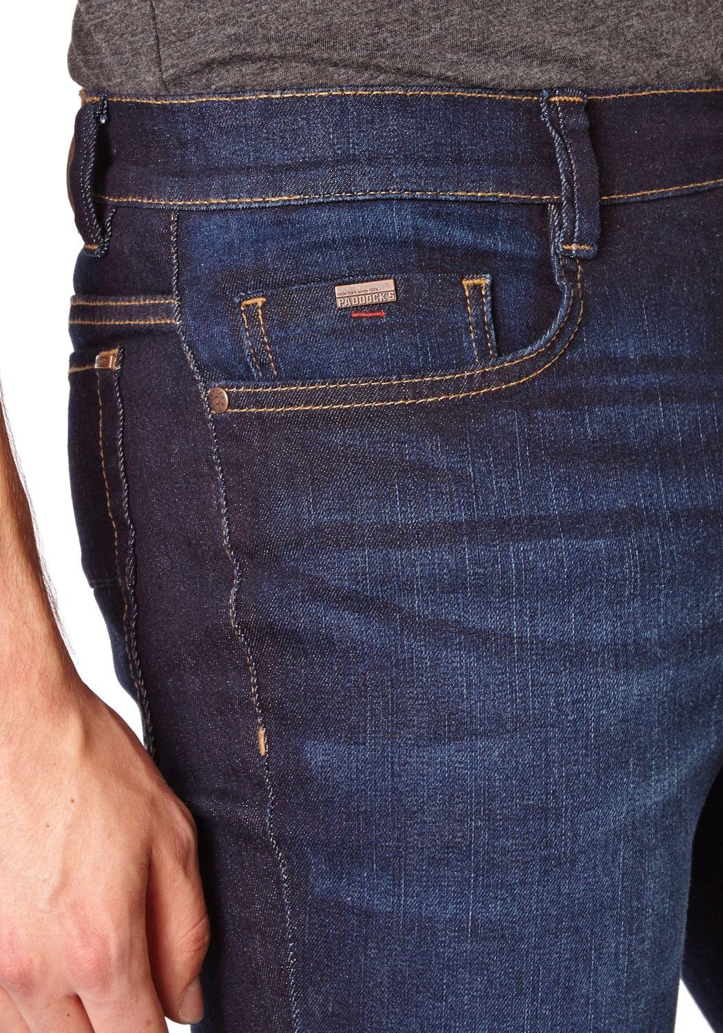 Herren Jeans Paddock's Slim-fit-Jeans Ranger Jeanshose mit Stretch