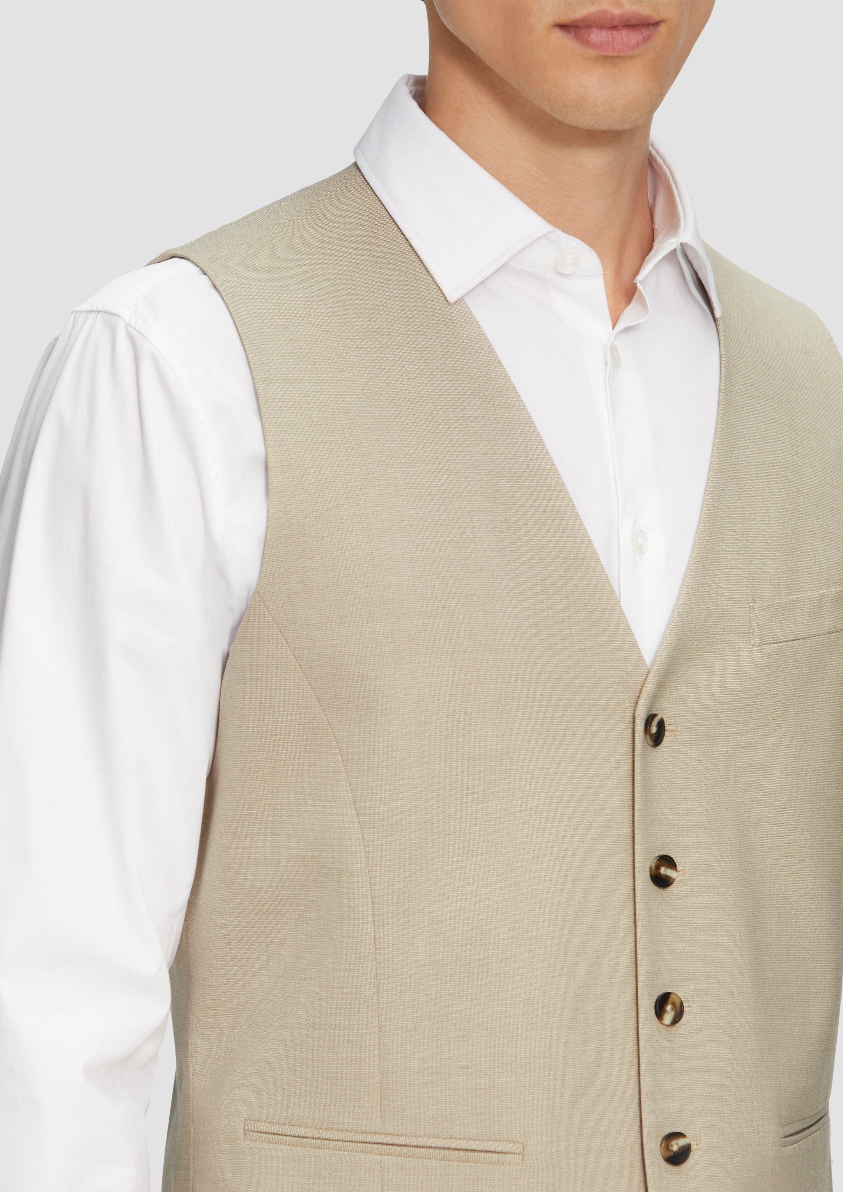 s.Oliver BLACK LABEL Anzugweste s.O Pure: günstig online kaufen
